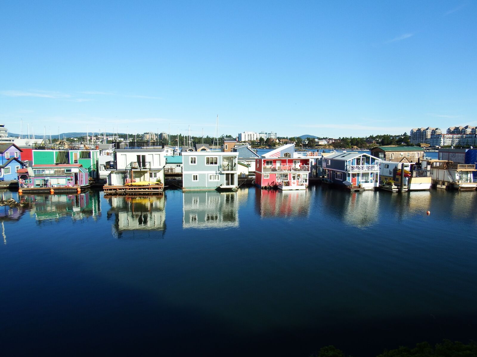 Fujifilm FinePix S1 sample photo. Fishermans wharf, victoria, canada photography