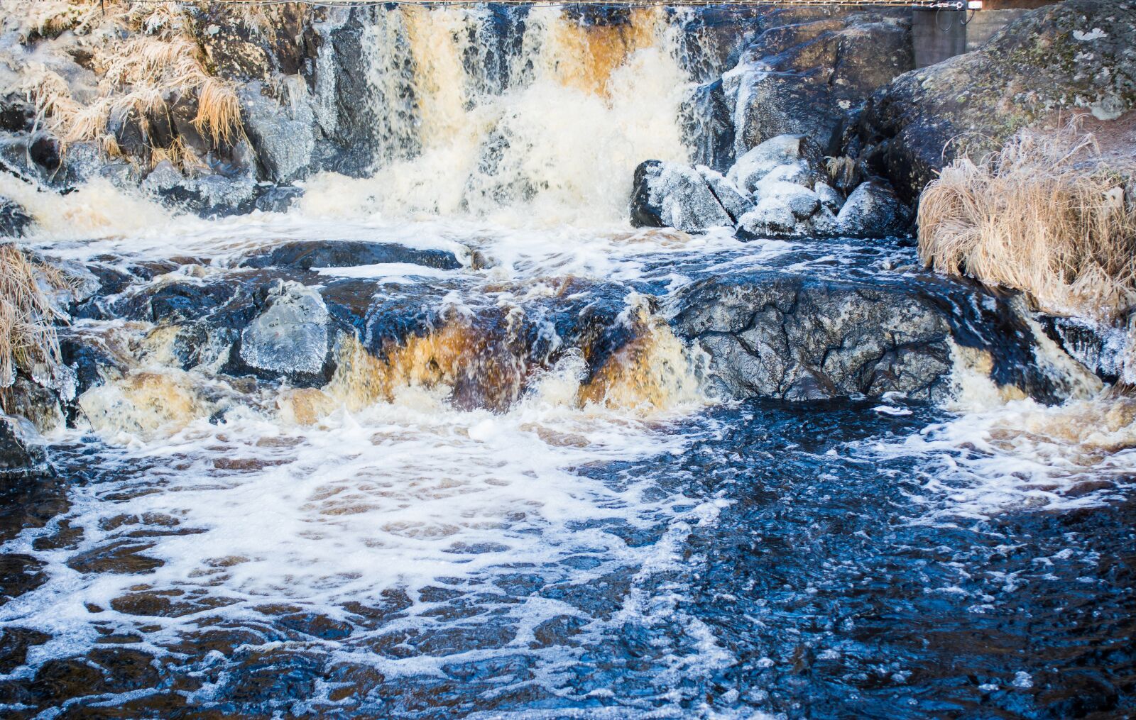 Nikon D7100 sample photo. Waterfall, nature, karelia photography