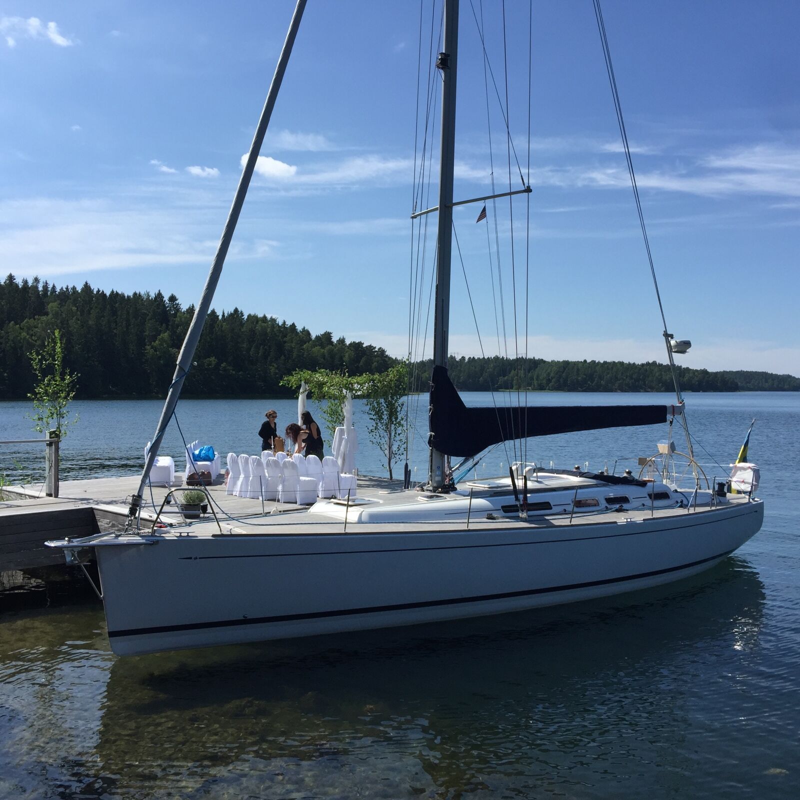 iPhone 6 Plus back camera 4.15mm f/2.2 sample photo. Sailboat, yacht, body of photography