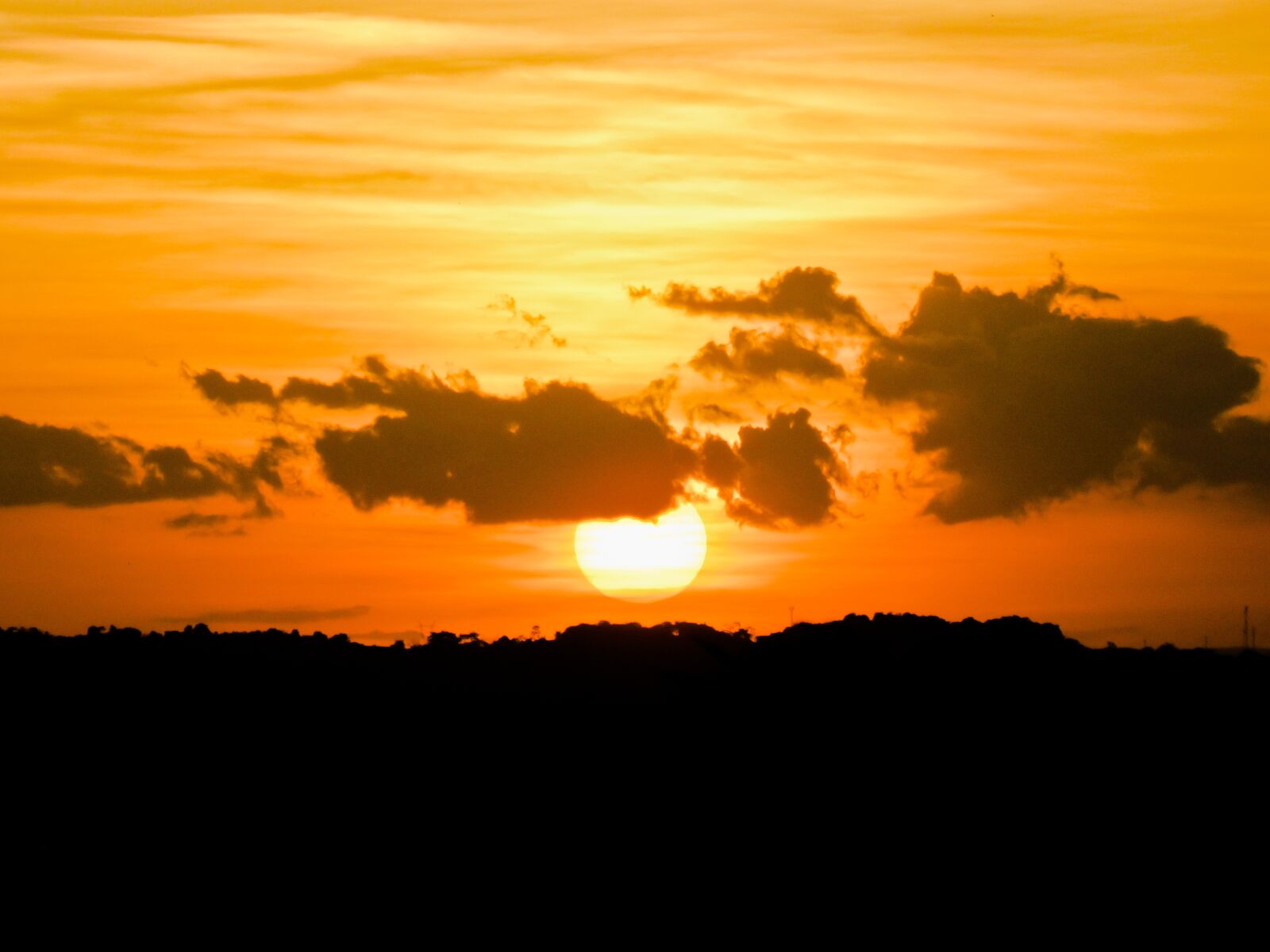 Canon PowerShot SX530 HS sample photo. Ceu, por do sol photography