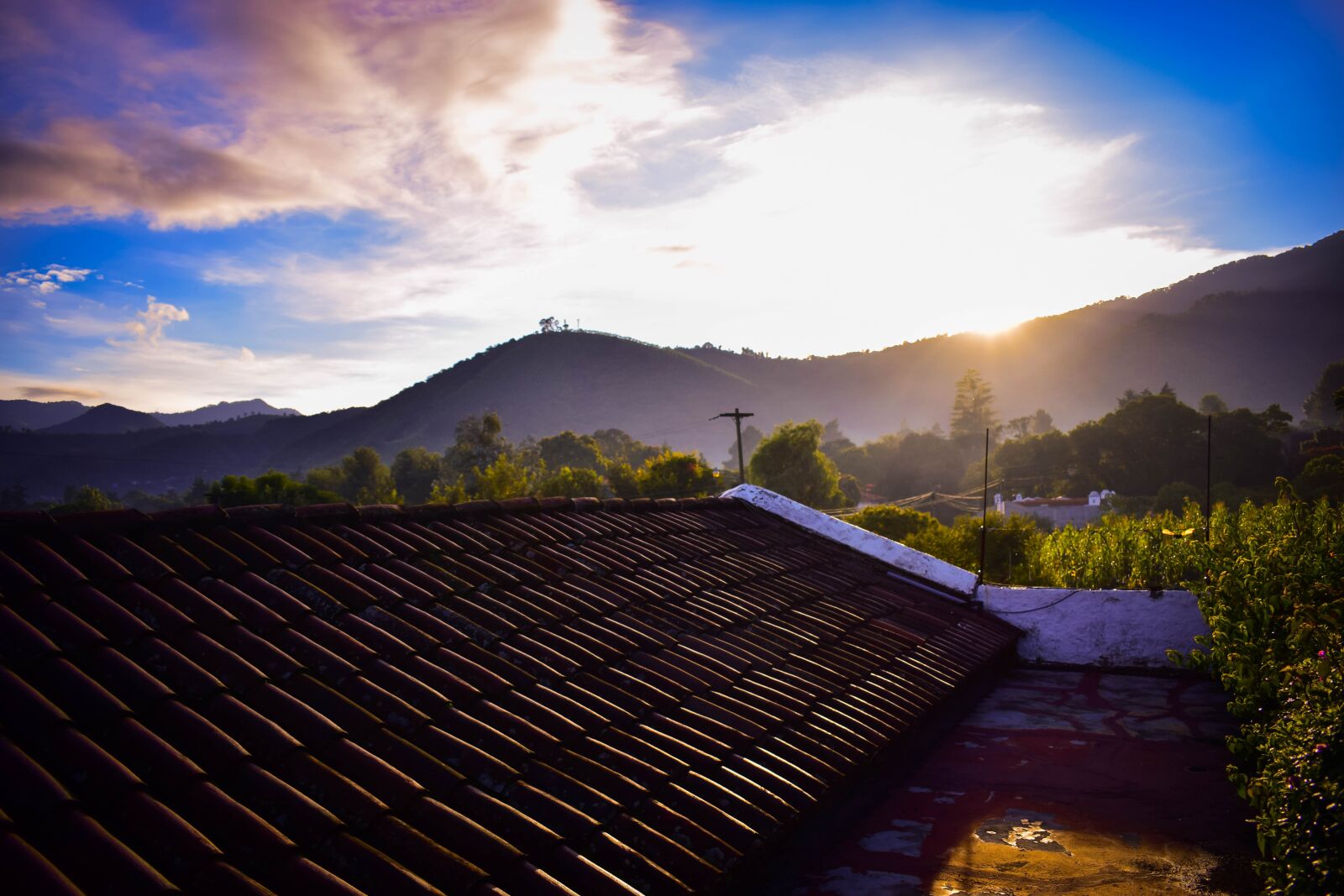 Nikon D3300 sample photo. Dawn, blue sky, mountains photography