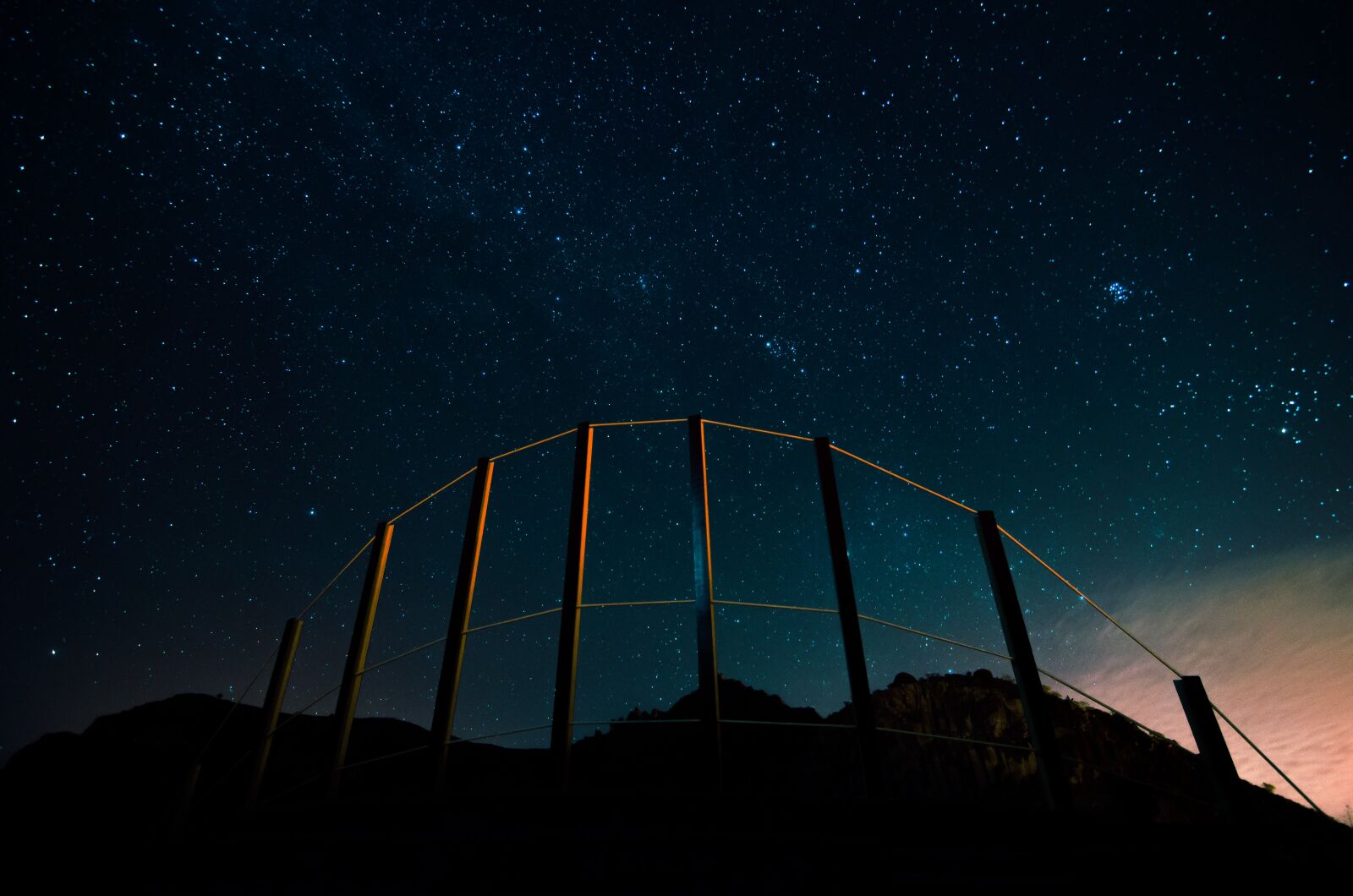 Nikon D5100 sample photo. La reptiles, star, sky photography