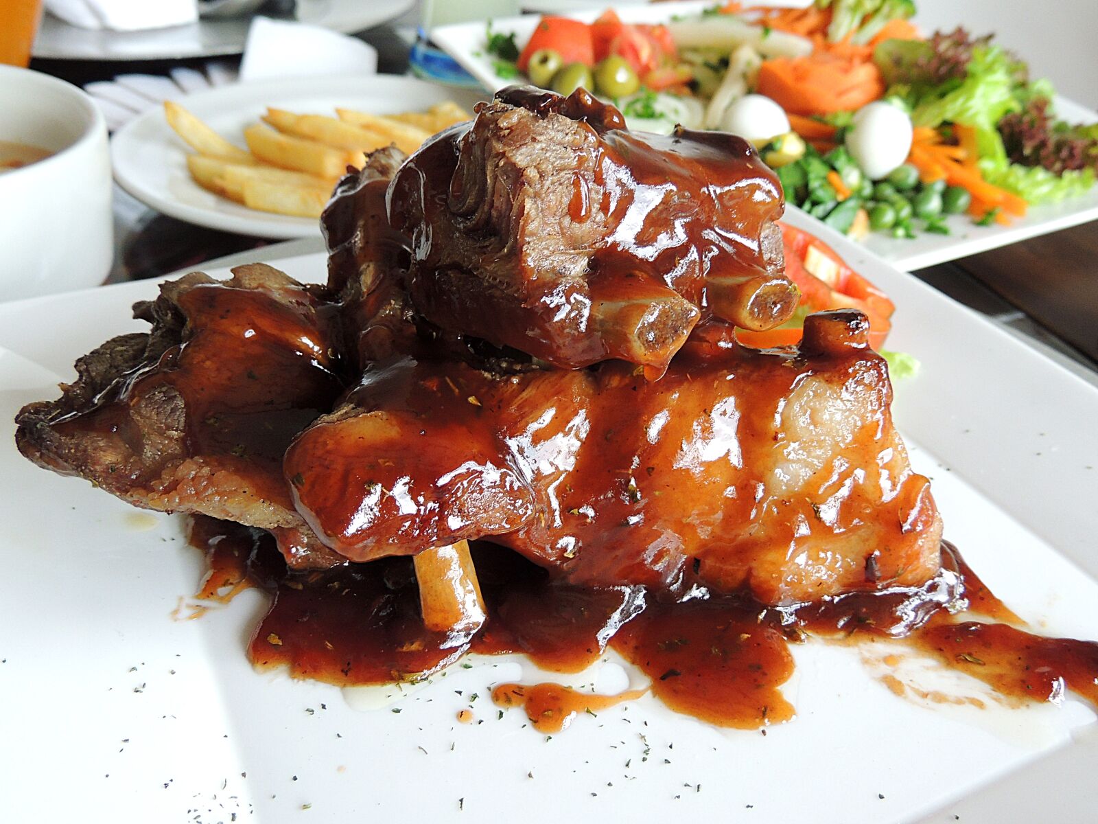Nikon Coolpix P510 sample photo. Bbq ribs, ribs, meat photography