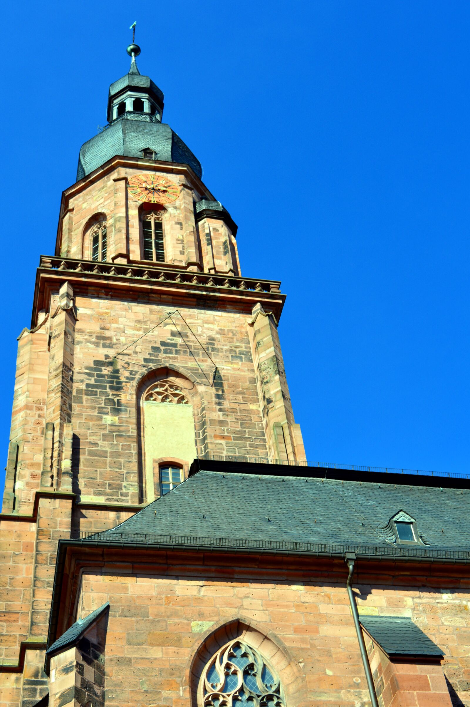 Nikon D3200 sample photo. Heidelberg, church, heiliggeistkirche photography