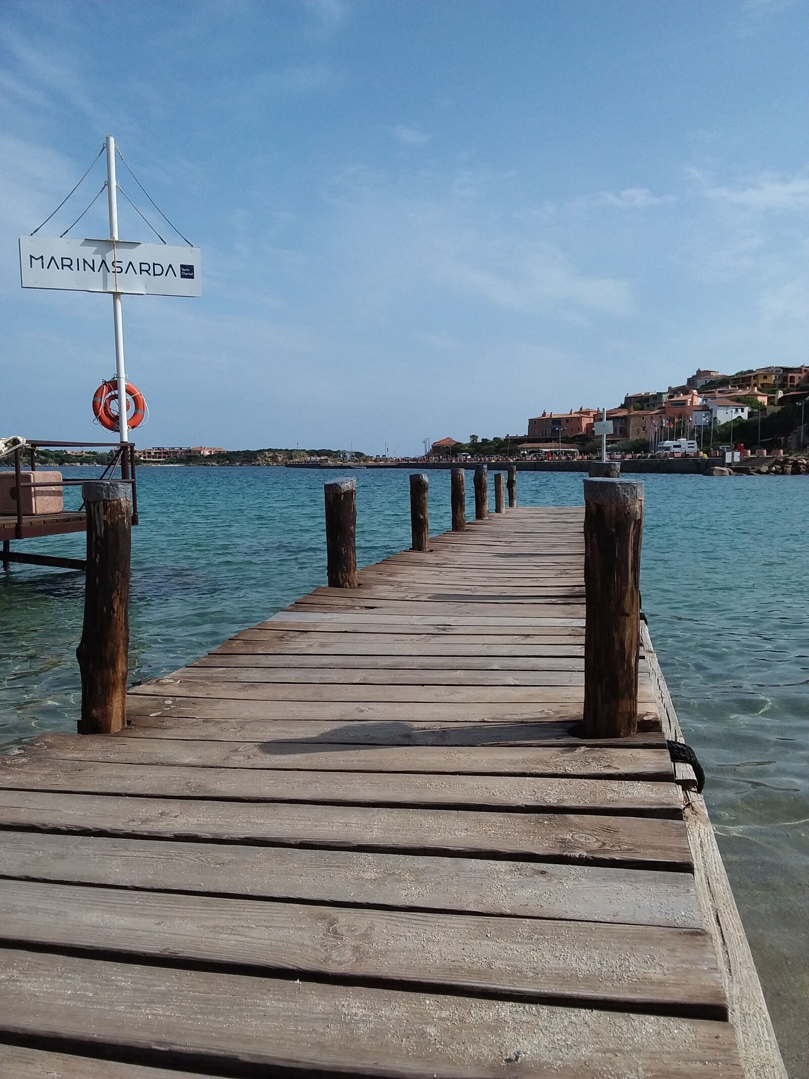 Samsung Galaxy Tab S2 sample photo. Sardinia, porto cervo, jetty photography