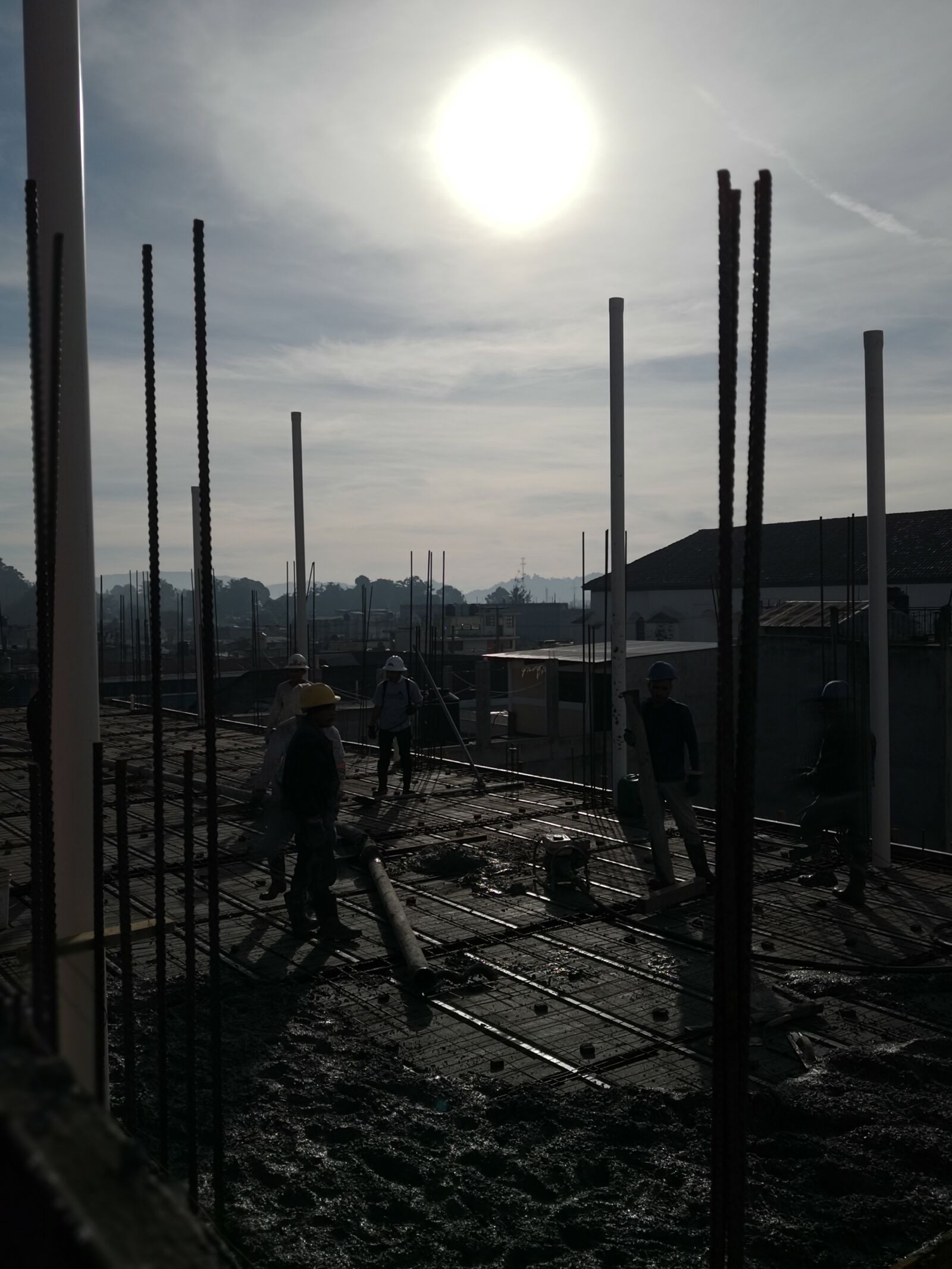 HUAWEI Mate 10 Pro sample photo. Construction, terraces, architecture photography