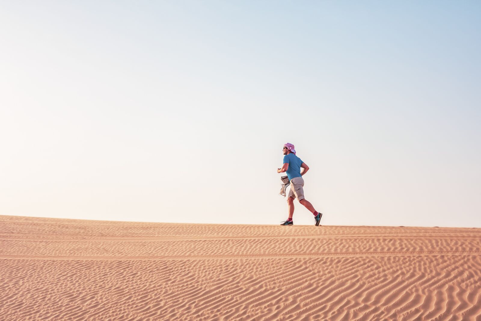 Nikon D7200 sample photo. Desert run, sports, uae photography