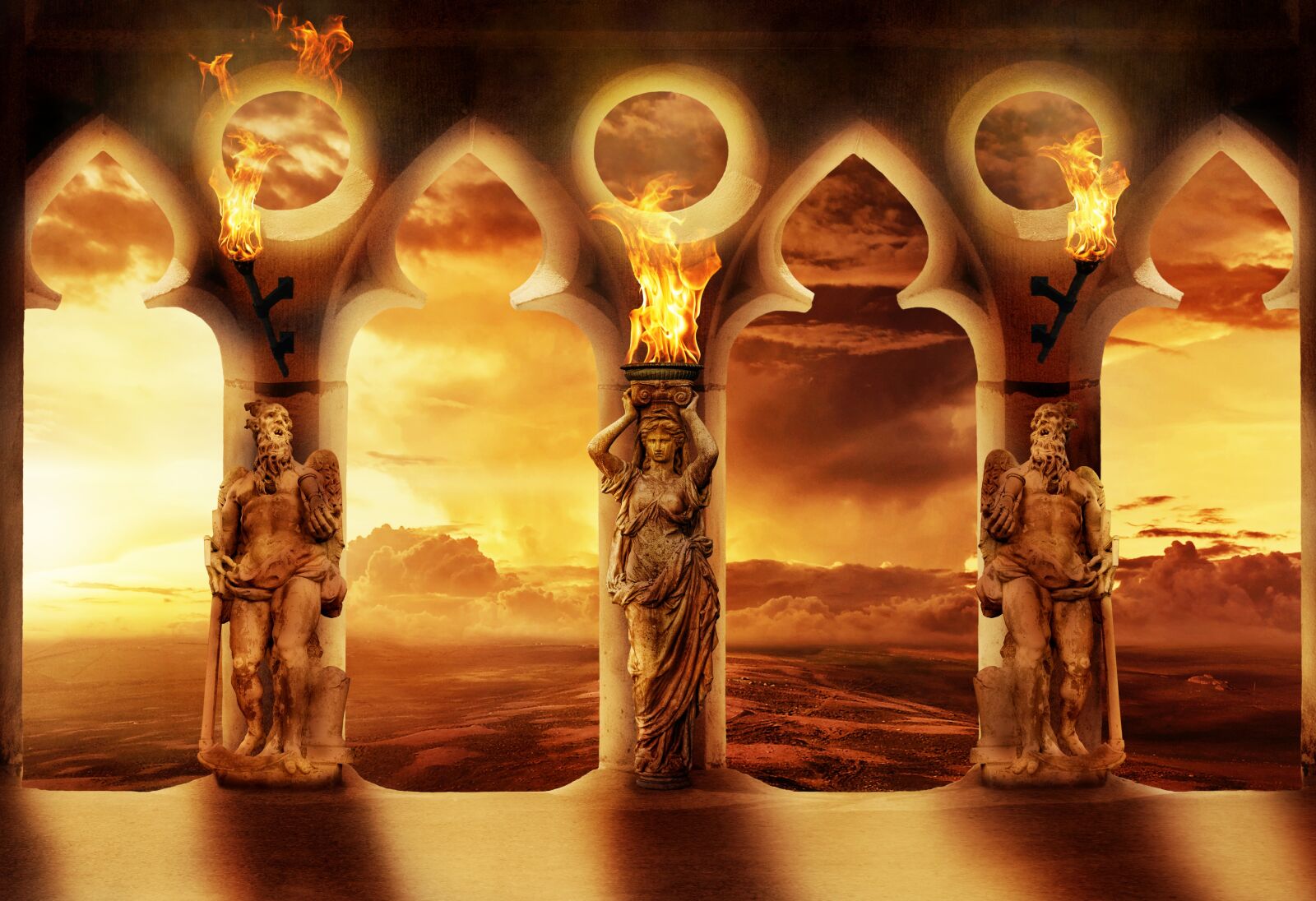 Canon EOS 50D sample photo. Fantasy, sculpture, fire photography