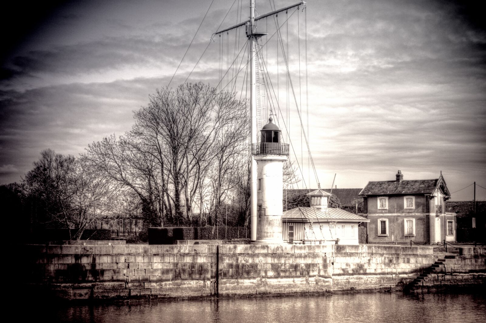 Nikon D3200 sample photo. Lighthouse, port, sea photography