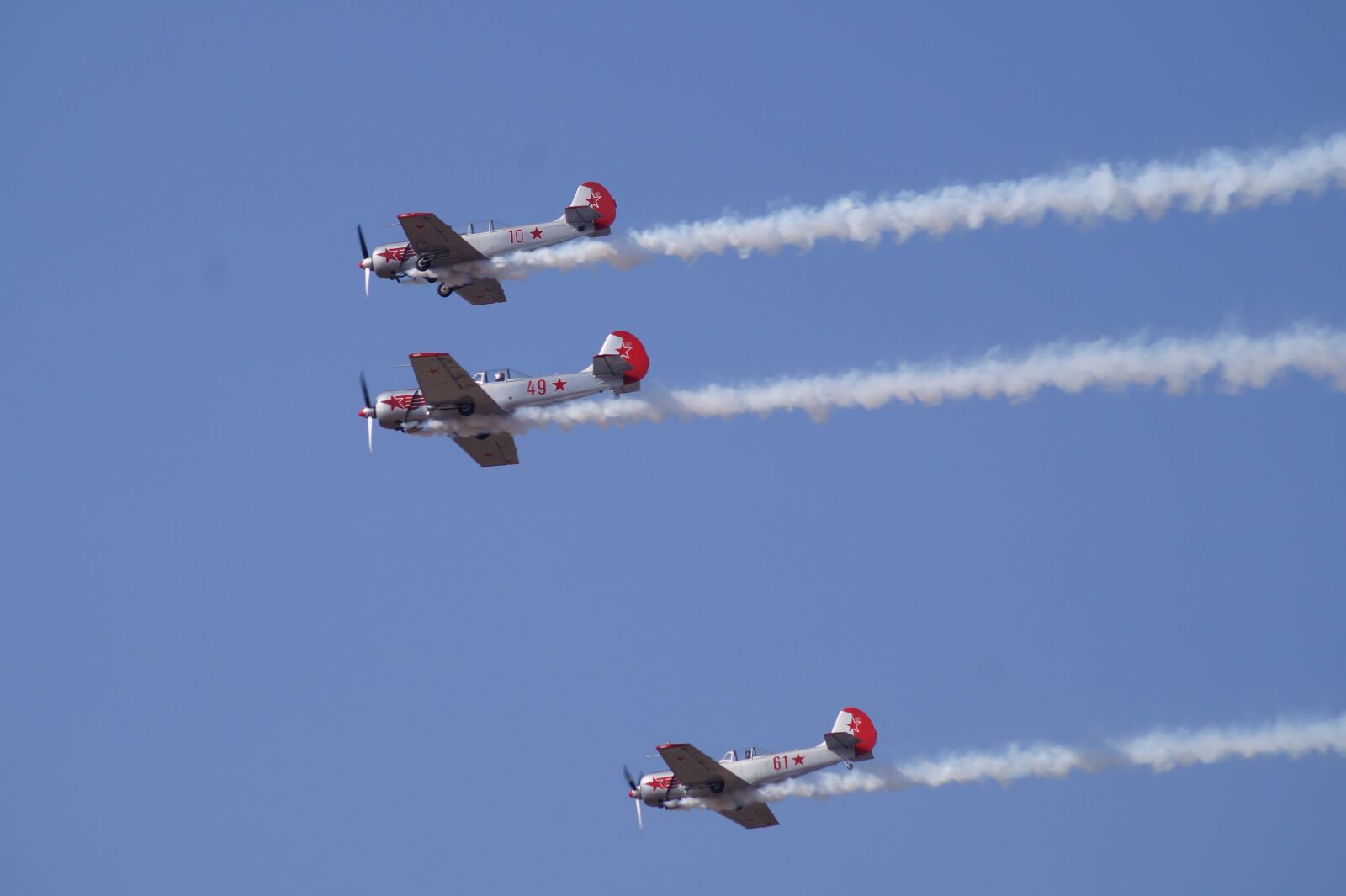 Sony SLT-A58 + Sony DT 55-200mm F4-5.6 SAM sample photo. Aerobics, plane, india photography