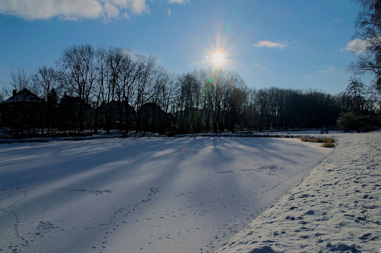 Nikon D3300 sample photo. Winter, snow, view photography