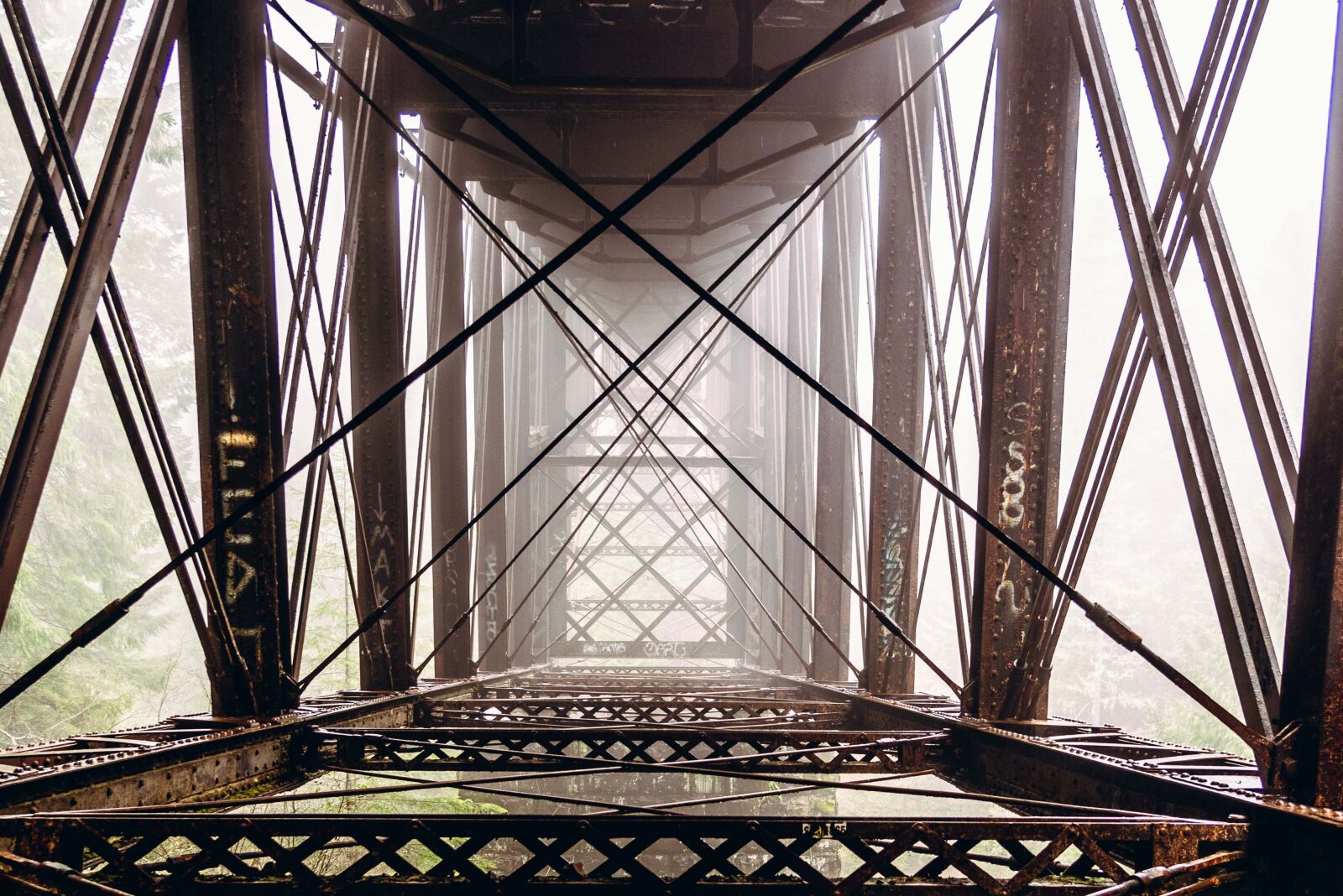 Nikon D750 sample photo. Metal, bridge, architecture photography