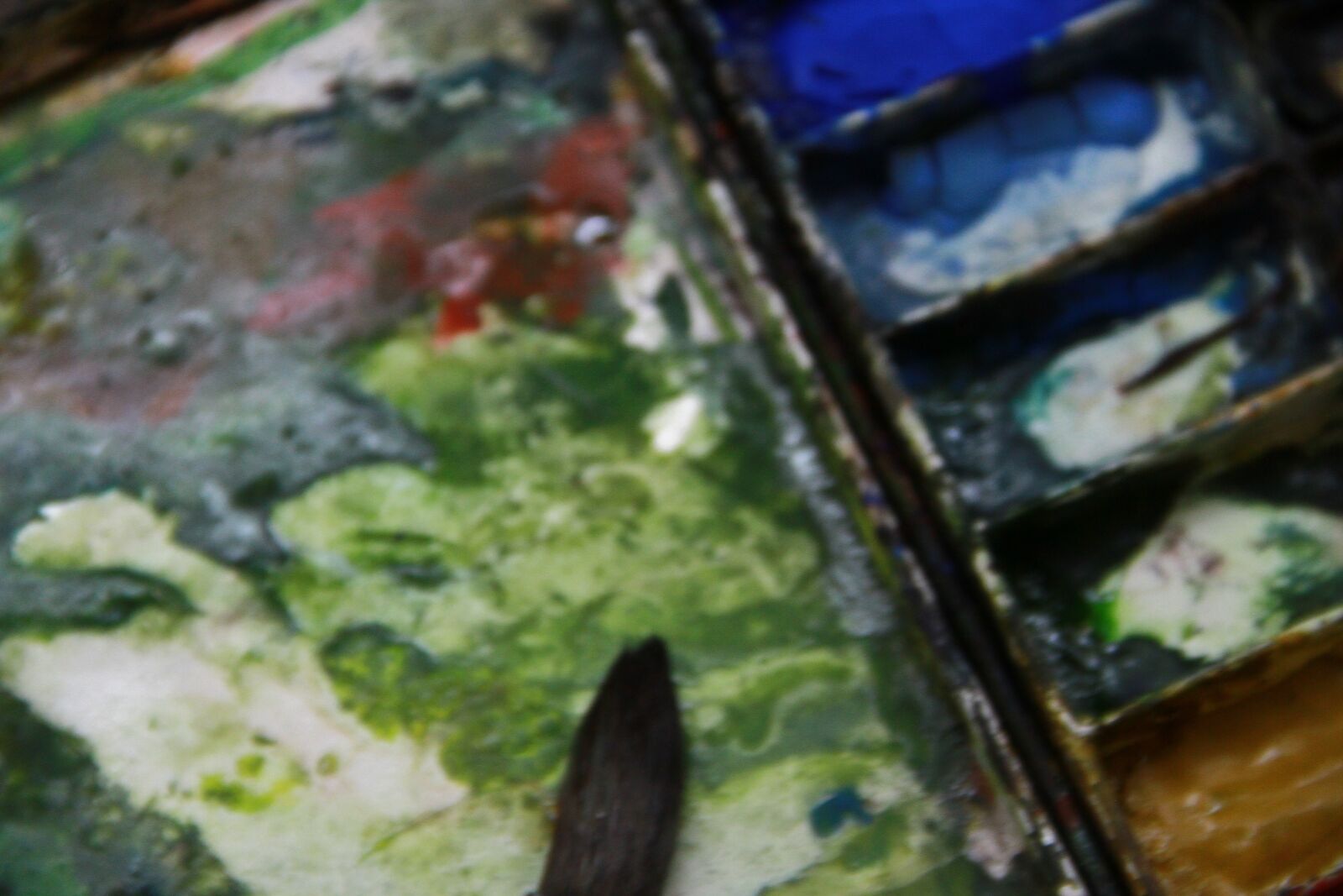 Canon EOS 7D sample photo. Art, watercolor, brushes photography