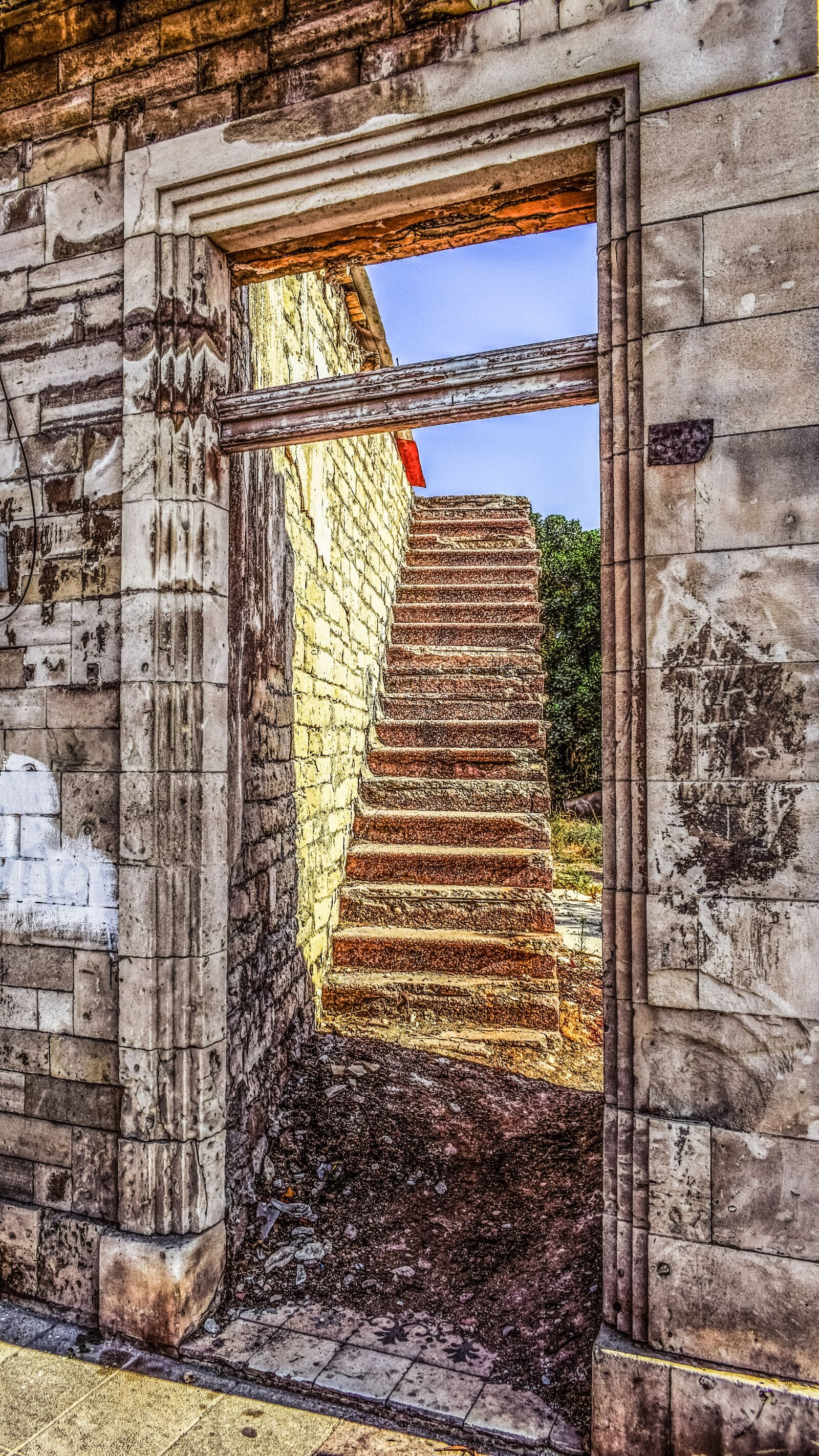 Nikon D3300 sample photo. Stairway to heaven, old photography