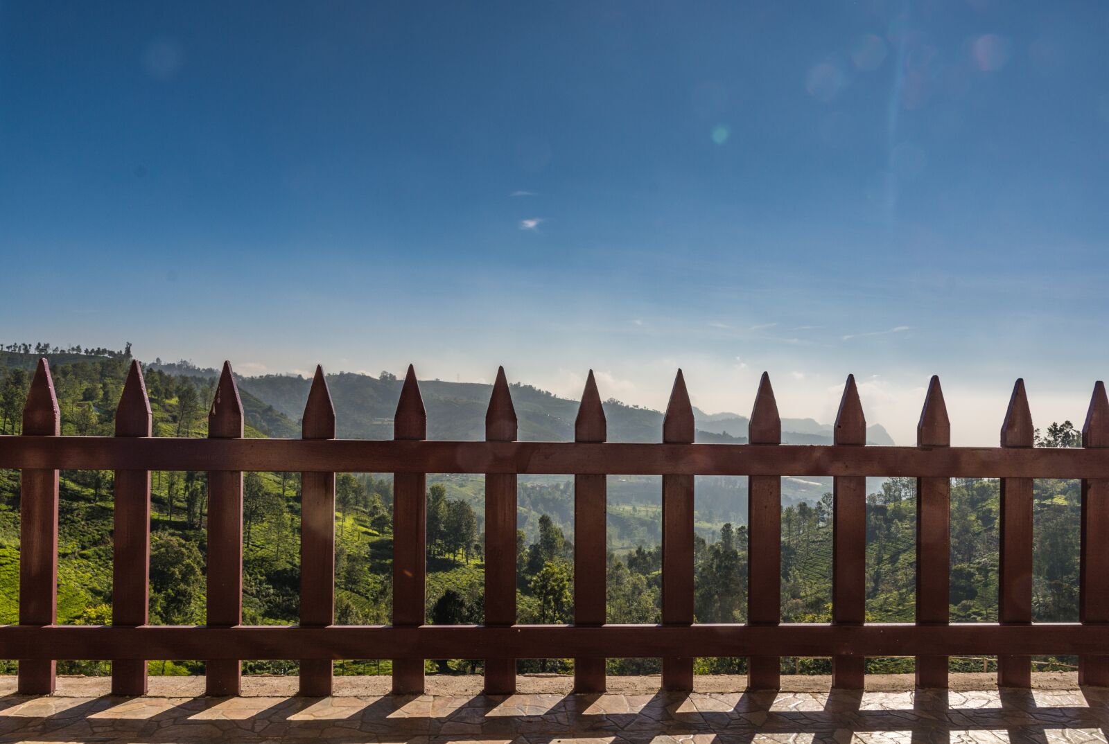 Nikon D5200 sample photo. Fence, wood, sky photography