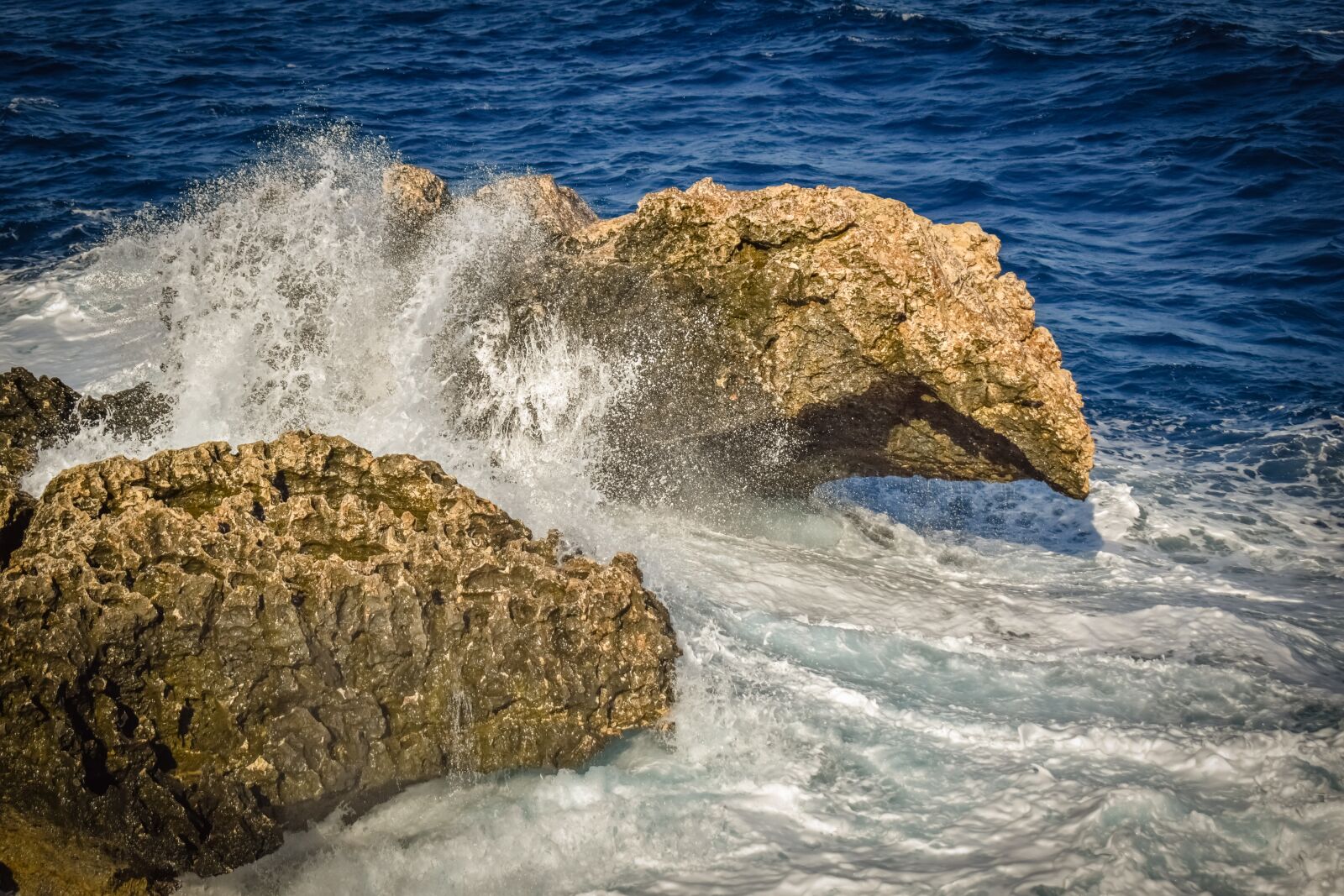 Nikon D3300 sample photo. Rocky coast, sea, waves photography