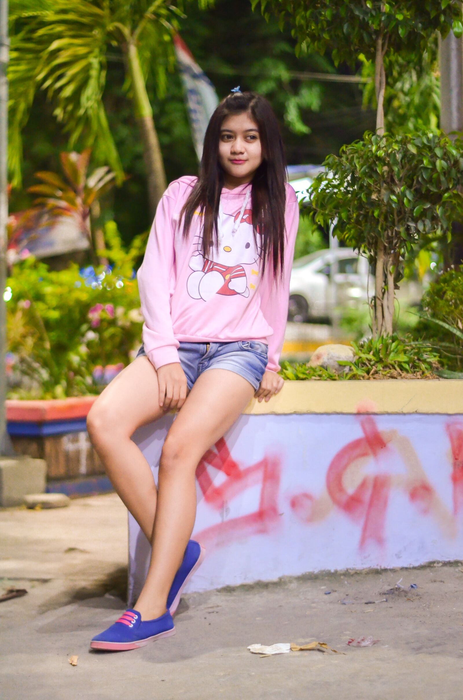 Nikon D5100 sample photo. Sexy, girl, night indonesia photography