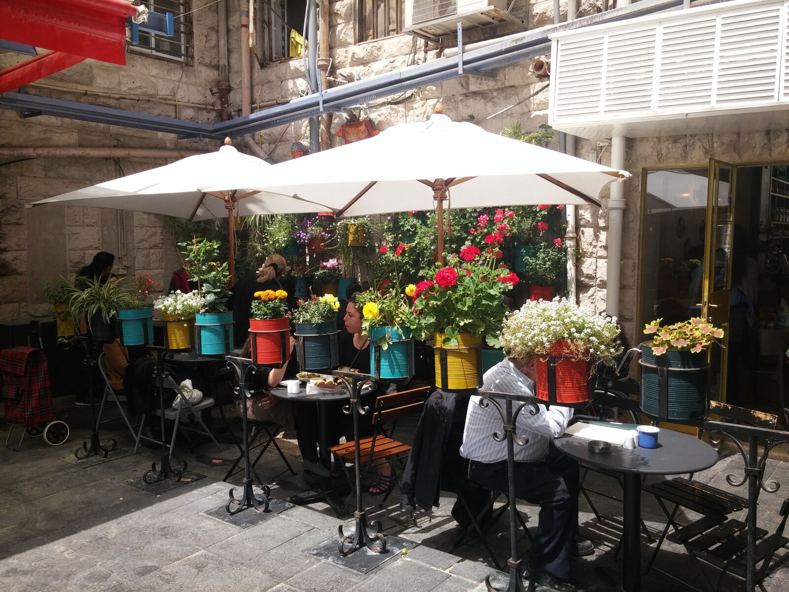 LG D855 sample photo. Market, flowers, colorful photography