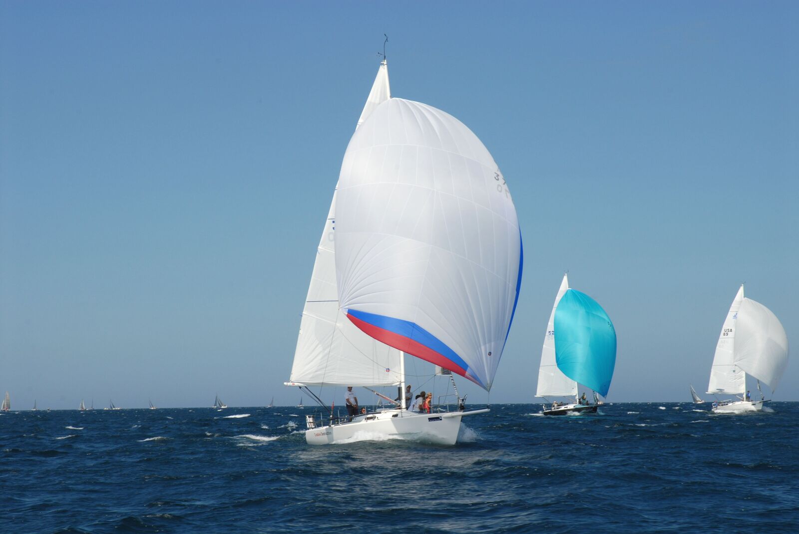 Nikon D200 sample photo. Harbor springs, boat, sailing photography