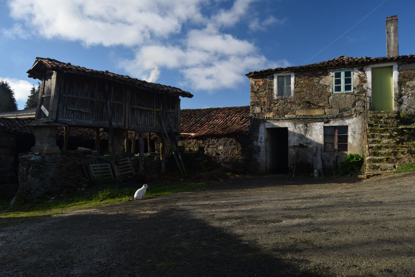 Nikon D3300 sample photo. Village, galicia, i horreo photography