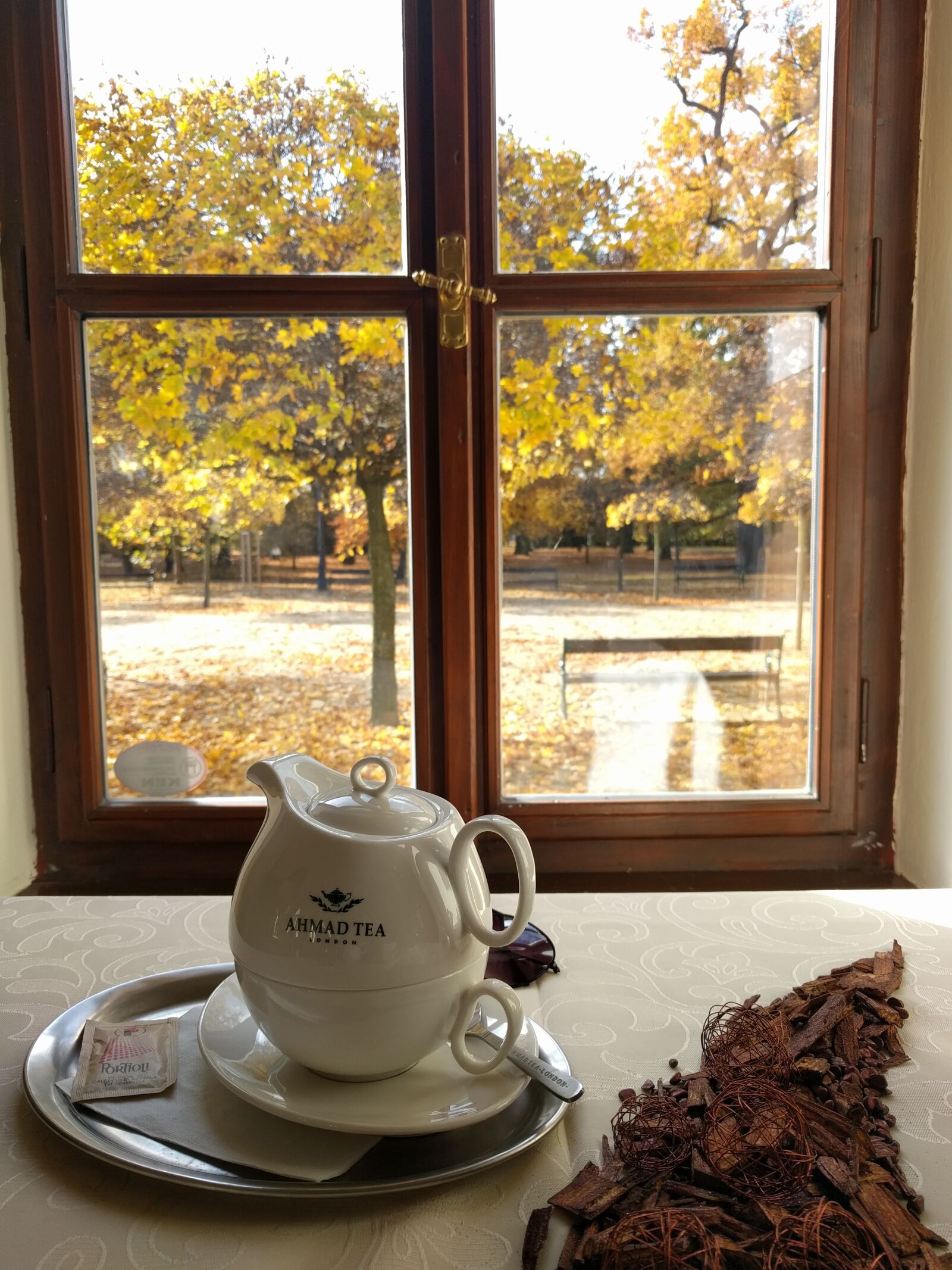 LG Nexus 5X sample photo. Tea, autumn, window photography