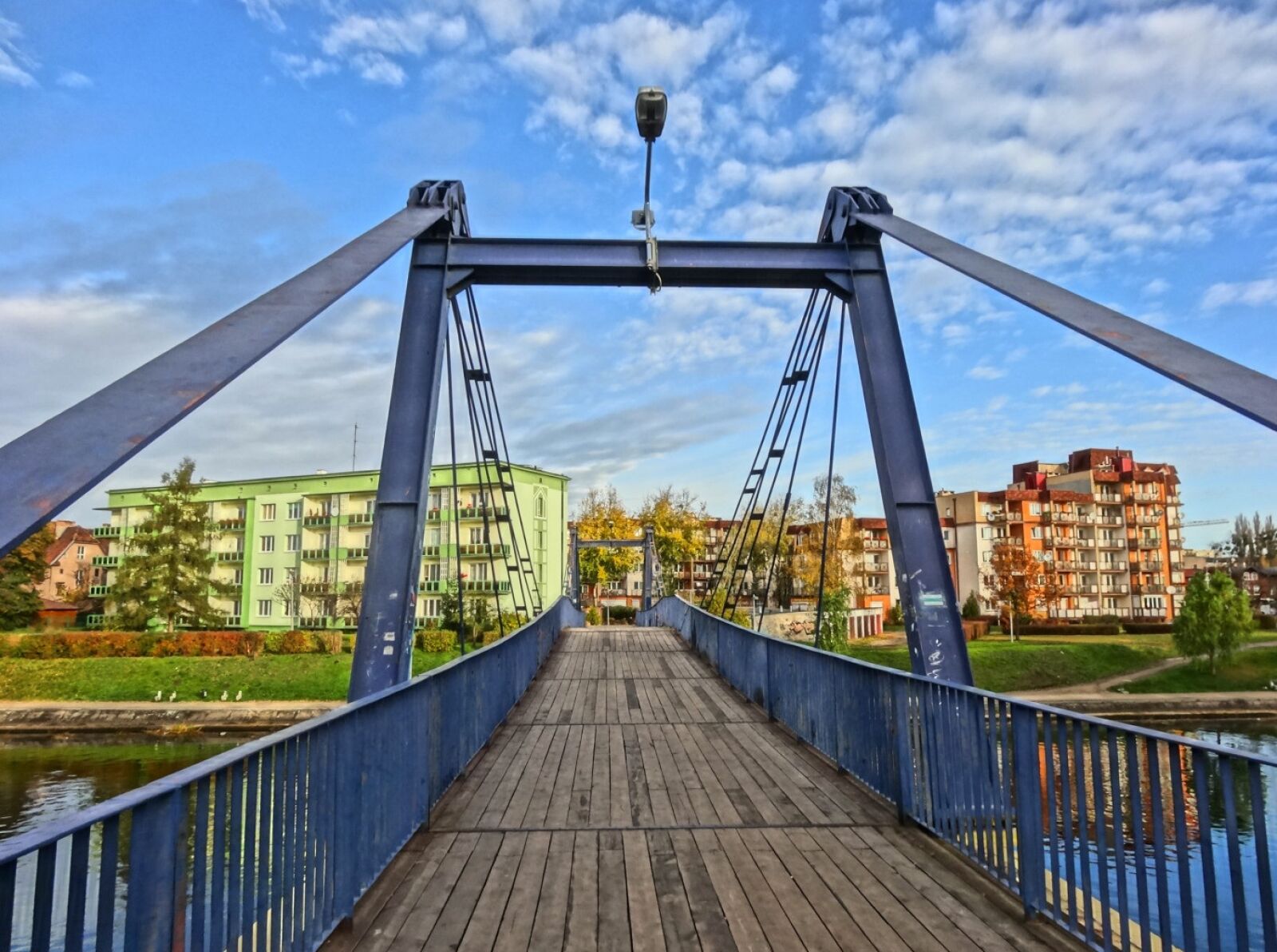 Sony Cyber-shot DSC-HX20V sample photo. Esperanto footbridge, brda, crossing photography