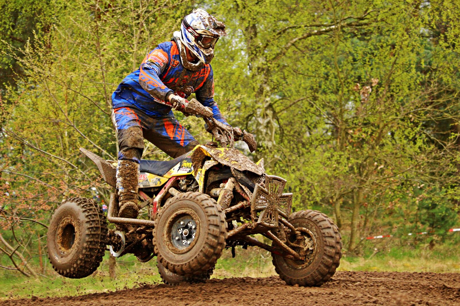 Canon EOS 100D (EOS Rebel SL1 / EOS Kiss X7) sample photo. Motocross, quad, atv photography