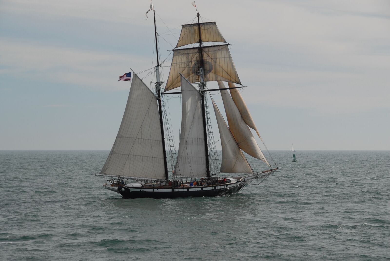 Nikon D200 sample photo. Ship, masts, sails photography