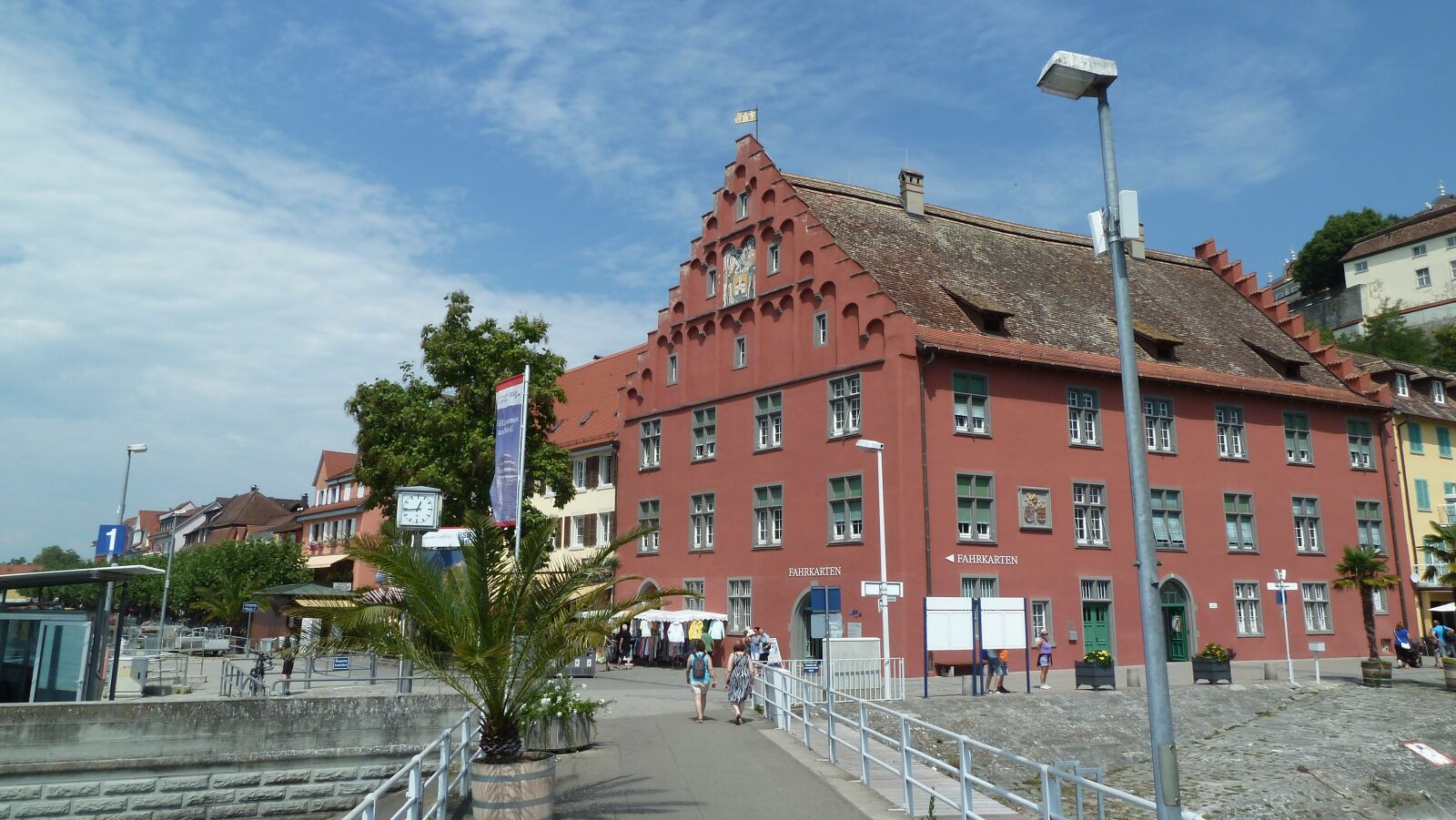 Panasonic Lumix DMC-ZS7 (Lumix DMC-TZ10) sample photo. Meersburg, lake constance, port photography