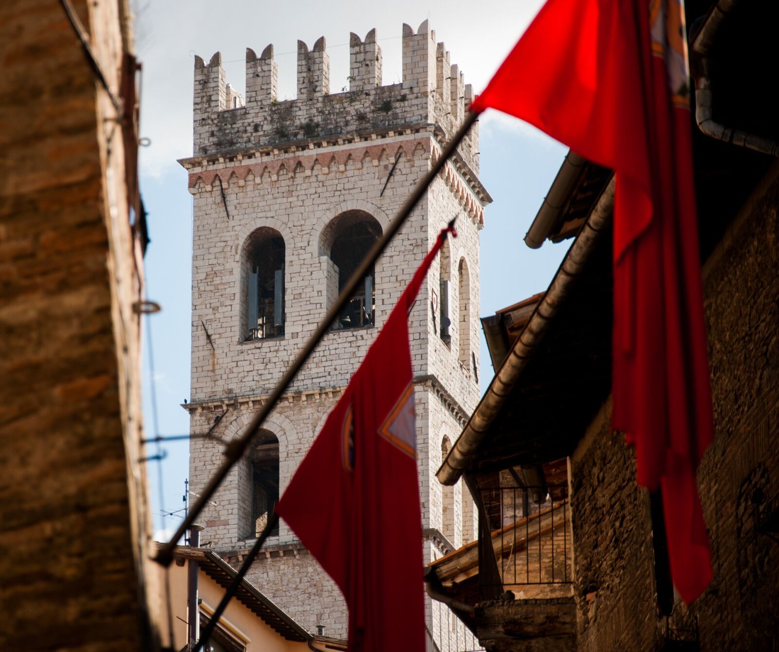 Nikon D90 sample photo. Assisi, umbria, torre photography