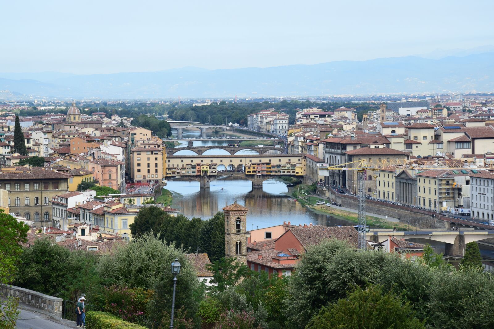 Nikon D5300 sample photo. Florence, ponte vecchio, river photography