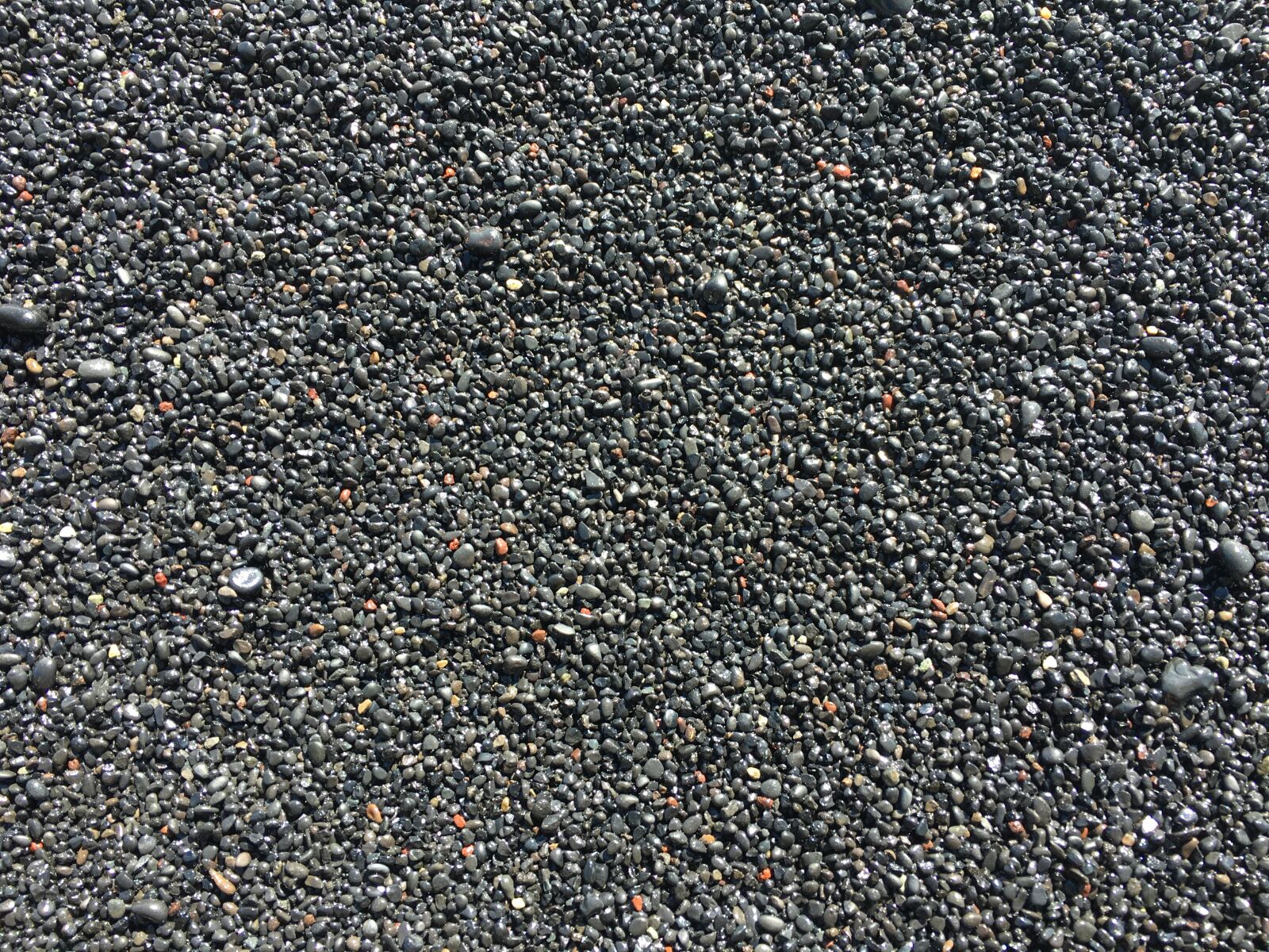 Apple iPhone 6s sample photo. Black, beach, black beach photography
