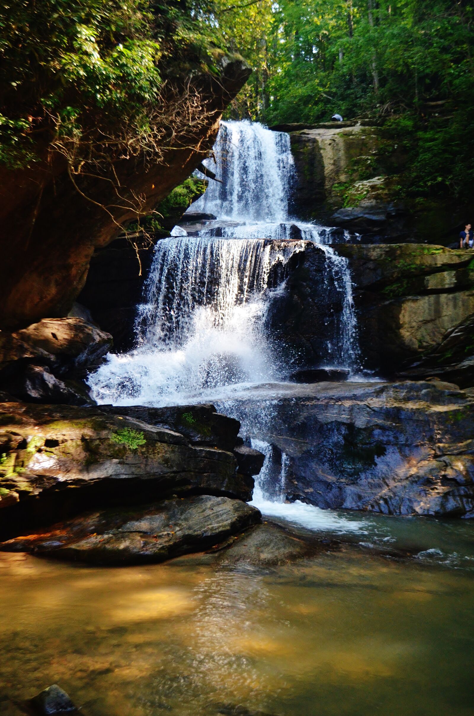Nikon D5100 sample photo. Outdoors, nature, waterfall photography