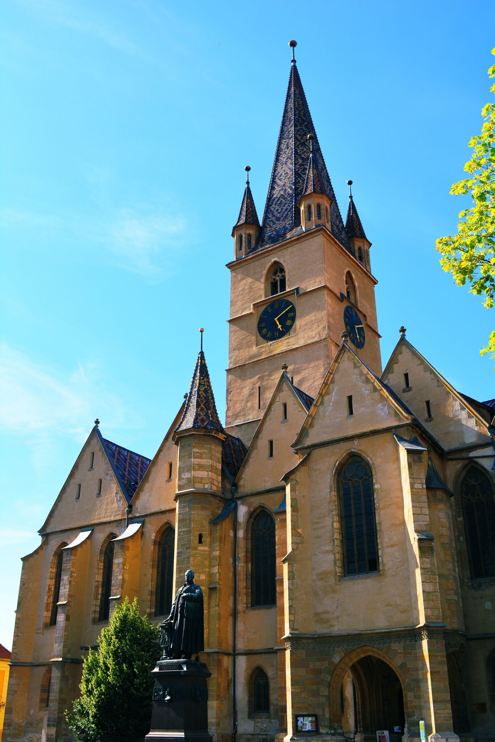 Nikon D5200 sample photo. Church, sibiu, romania photography