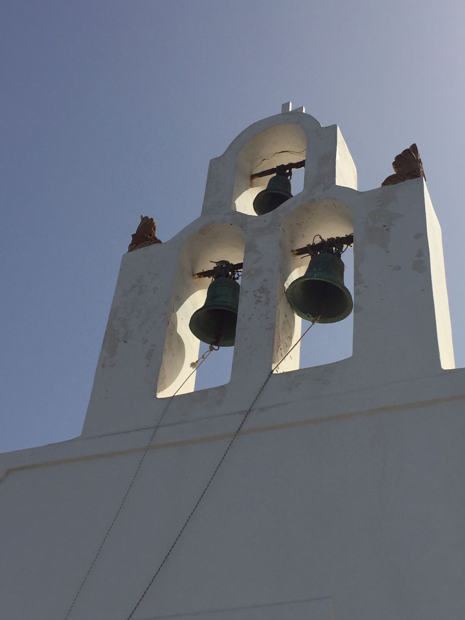 iPhone 6 Plus back camera 4.15mm f/2.2 sample photo. Santorini, ocean, island photography