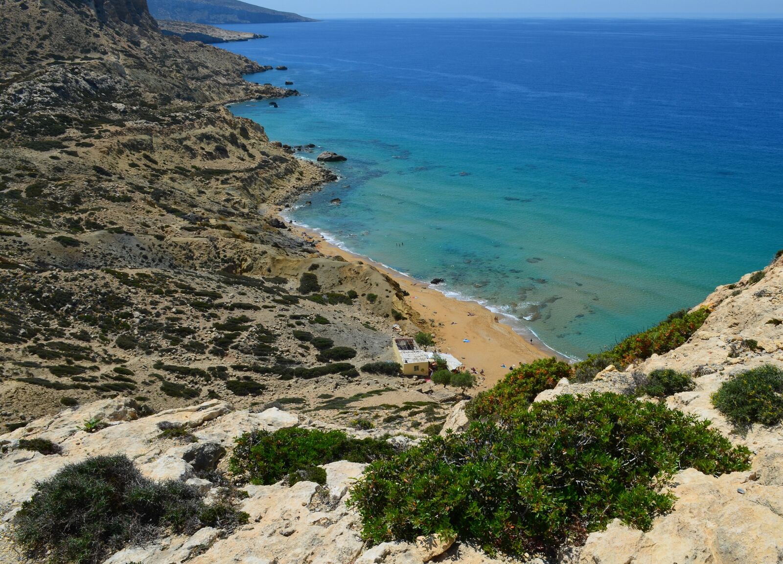 Nikon D5100 sample photo. Crete, matala, red beach photography