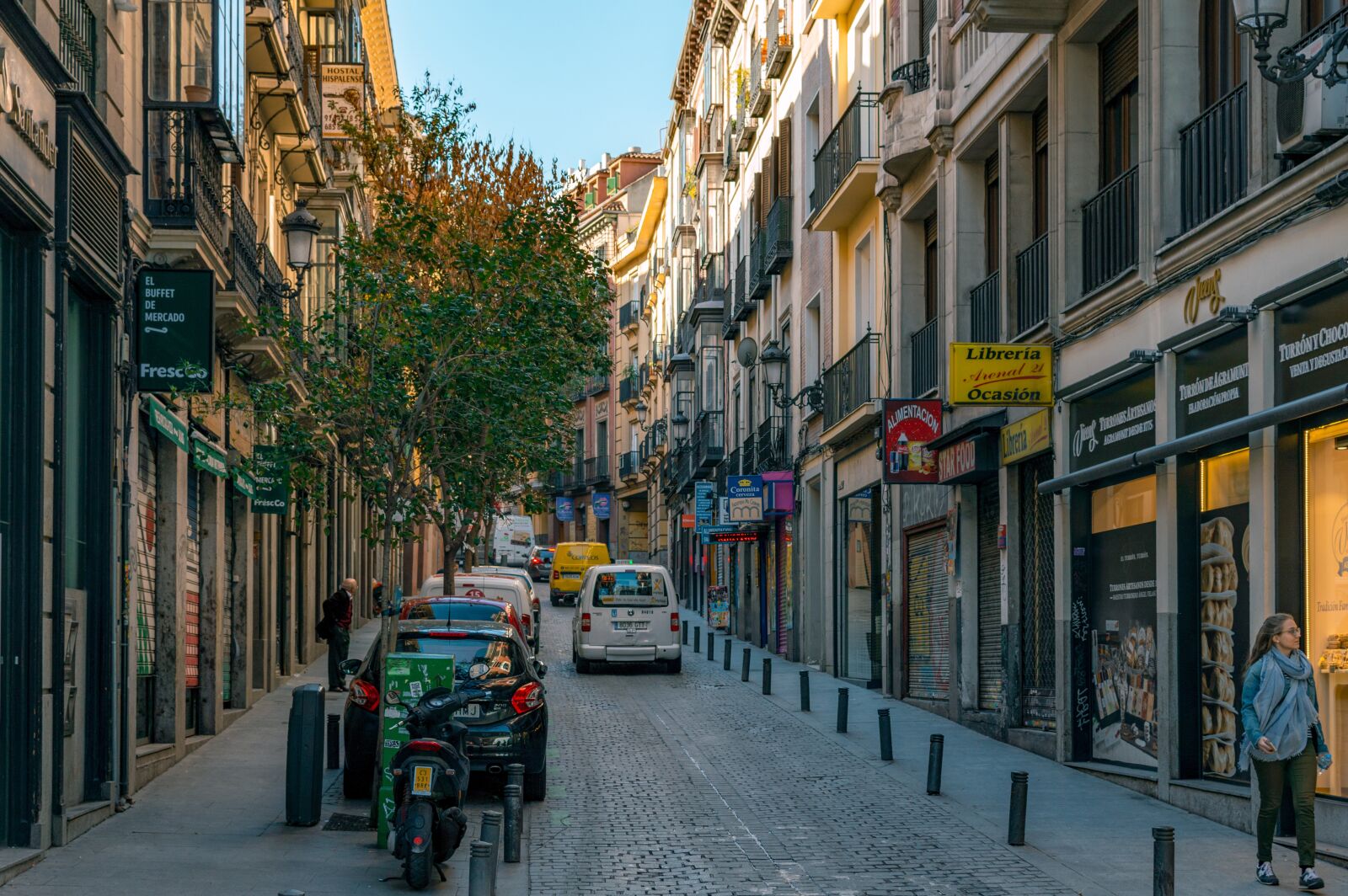 Nikon D3200 sample photo. Madrid, spain, street photography