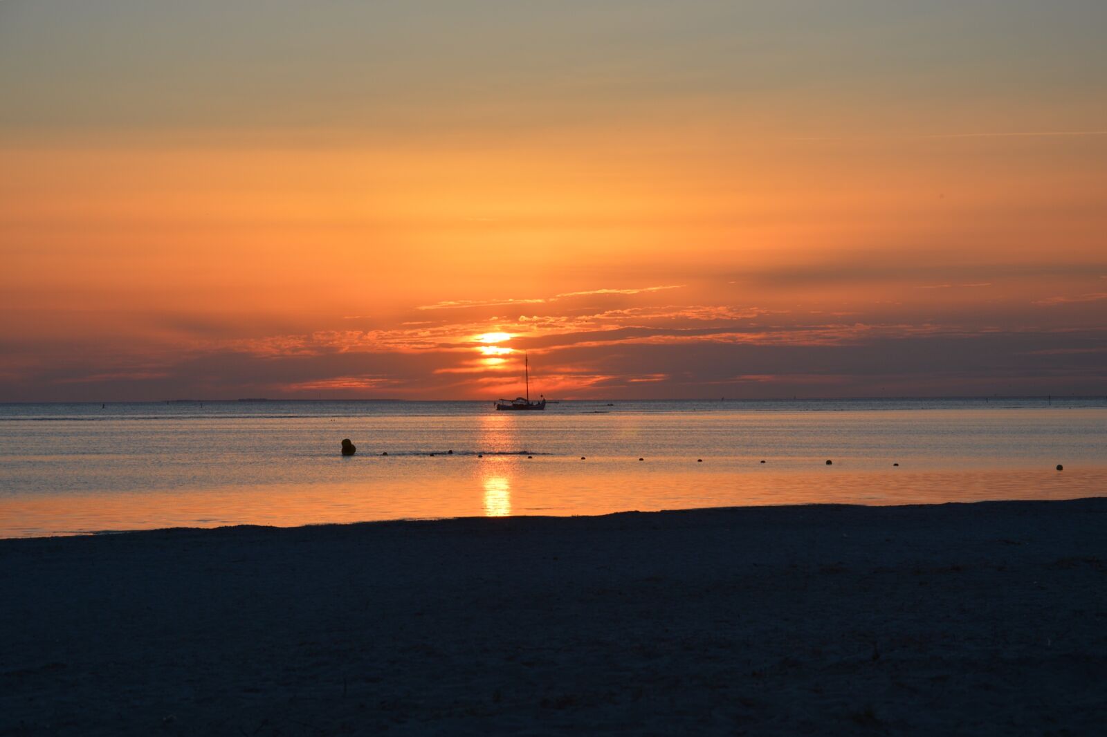Nikon D3200 sample photo. Sunset, what, sea photography