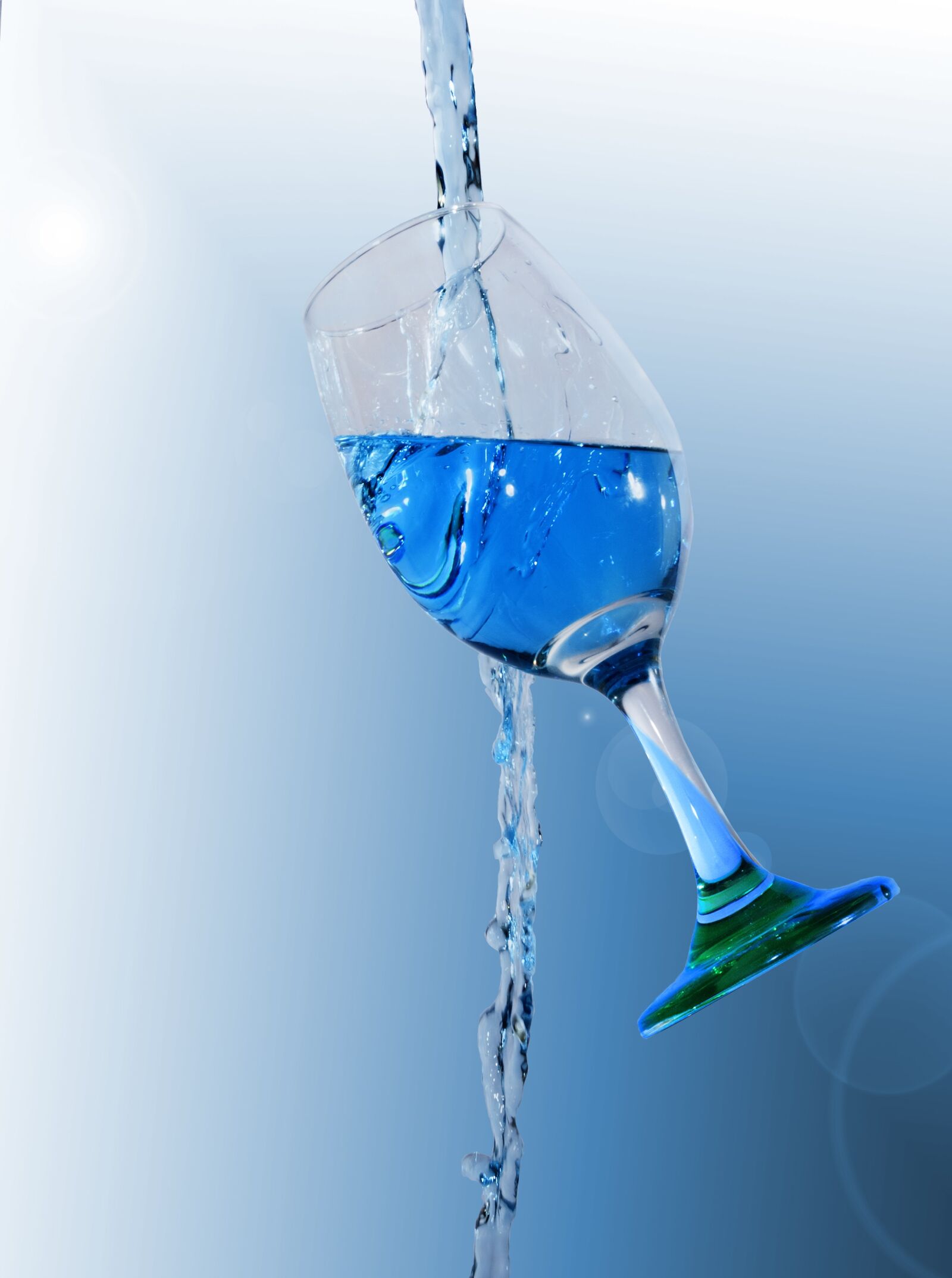 Nikon D300 sample photo. Splash, cup, broken photography