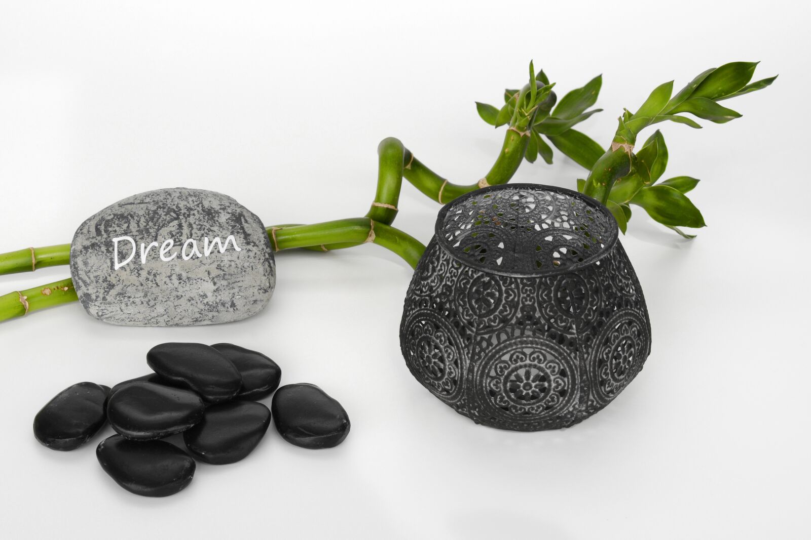 Nikon D7100 sample photo. Stones, black, bamboo photography