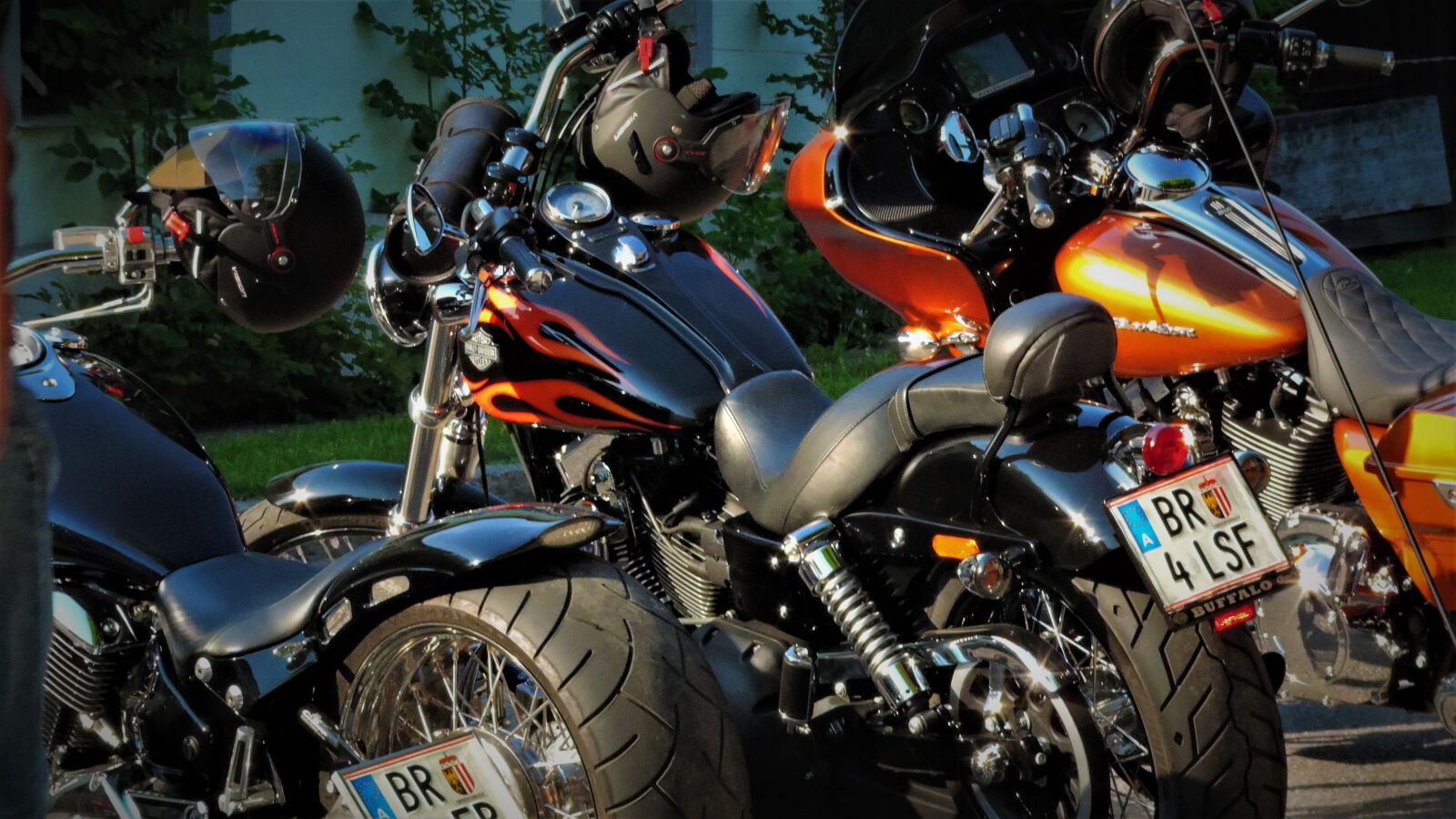 Nikon Coolpix P520 sample photo. Harley, davidson, bike photography