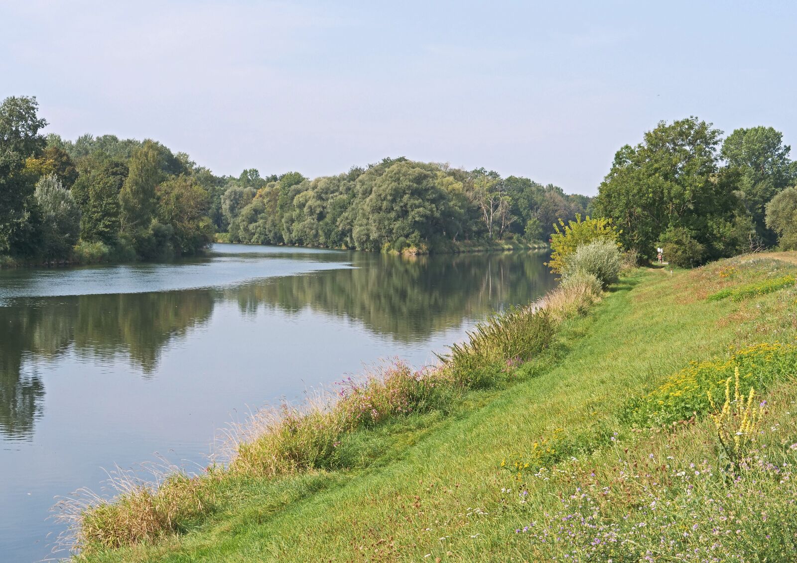 Panasonic Lumix DC-G9 sample photo. Lech mouth, danube on photography