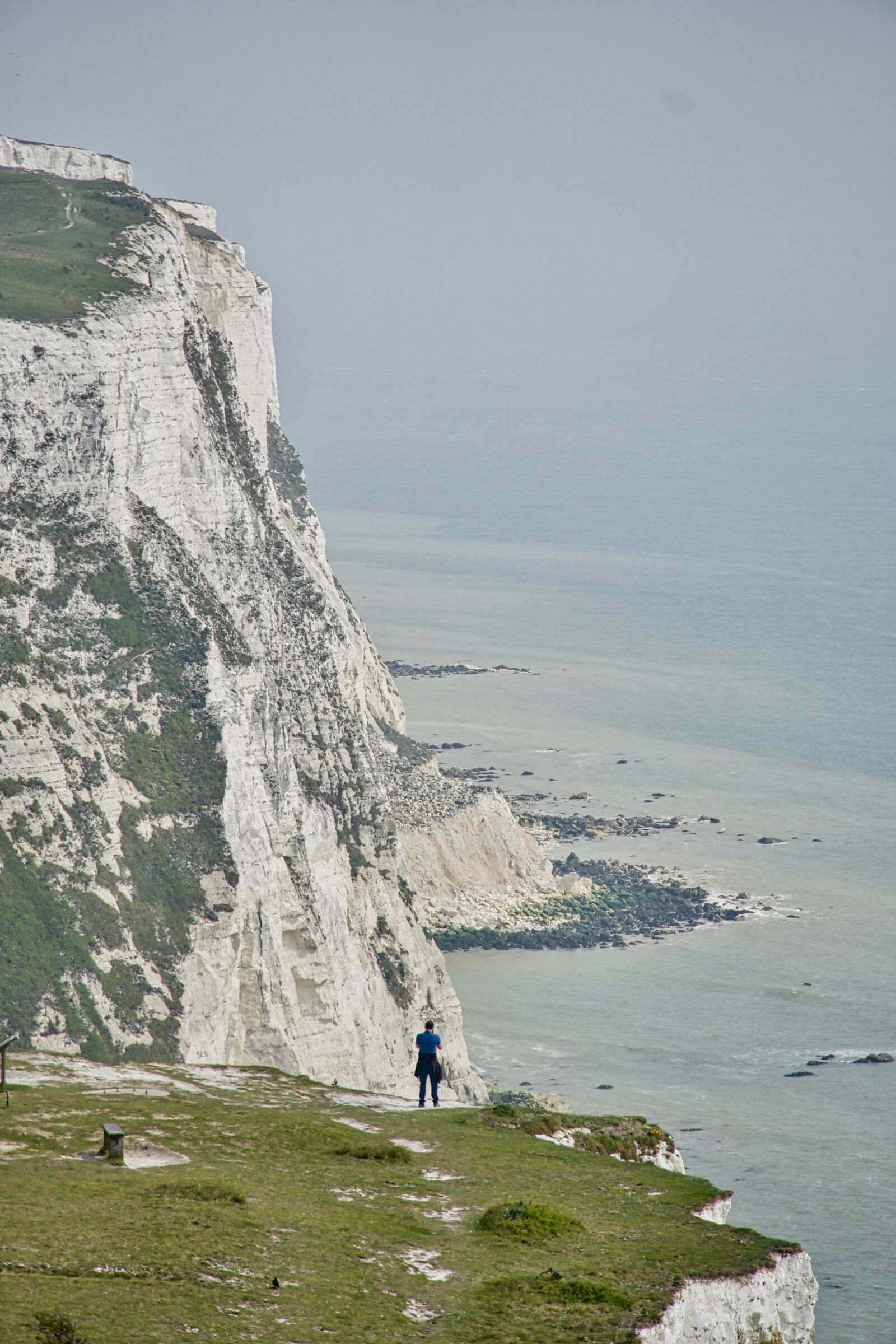 Sony a6500 sample photo. Cliffs, white, dover photography