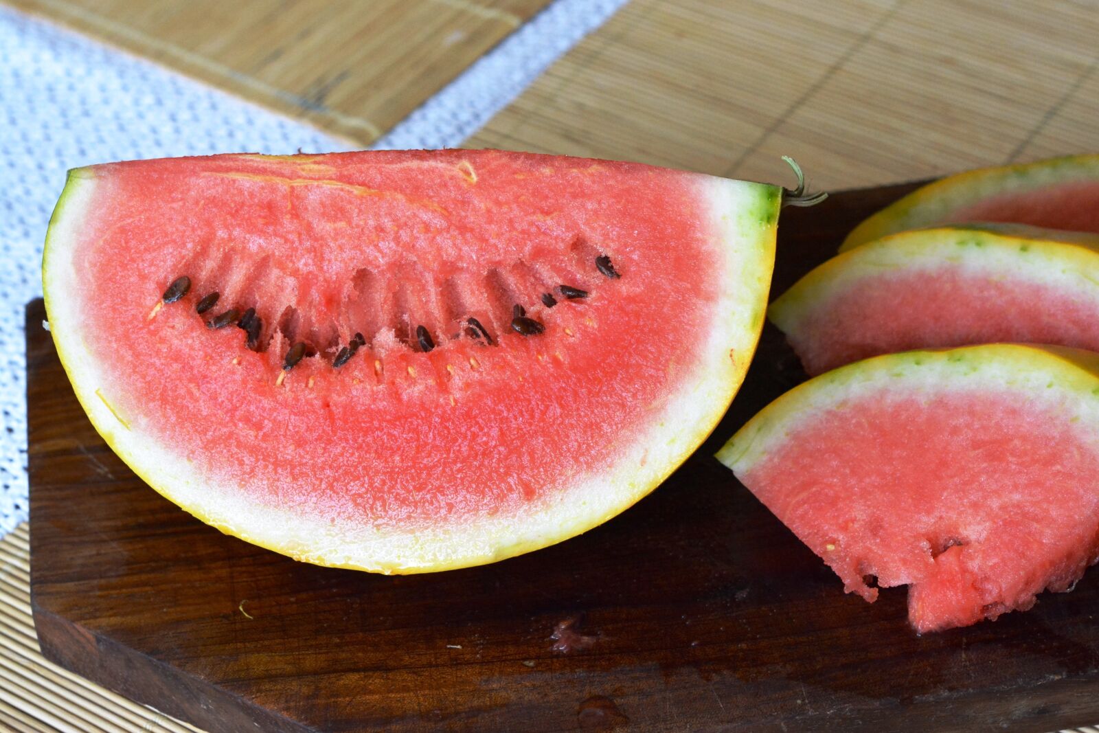 Nikon D5200 sample photo. Watermelon, sweet, fresh photography