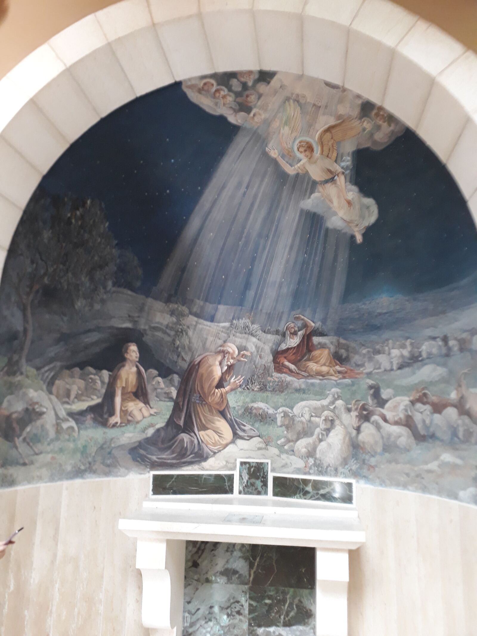 Samsung Galaxy J5 Prime sample photo. Religious, shepherds, catholic photography