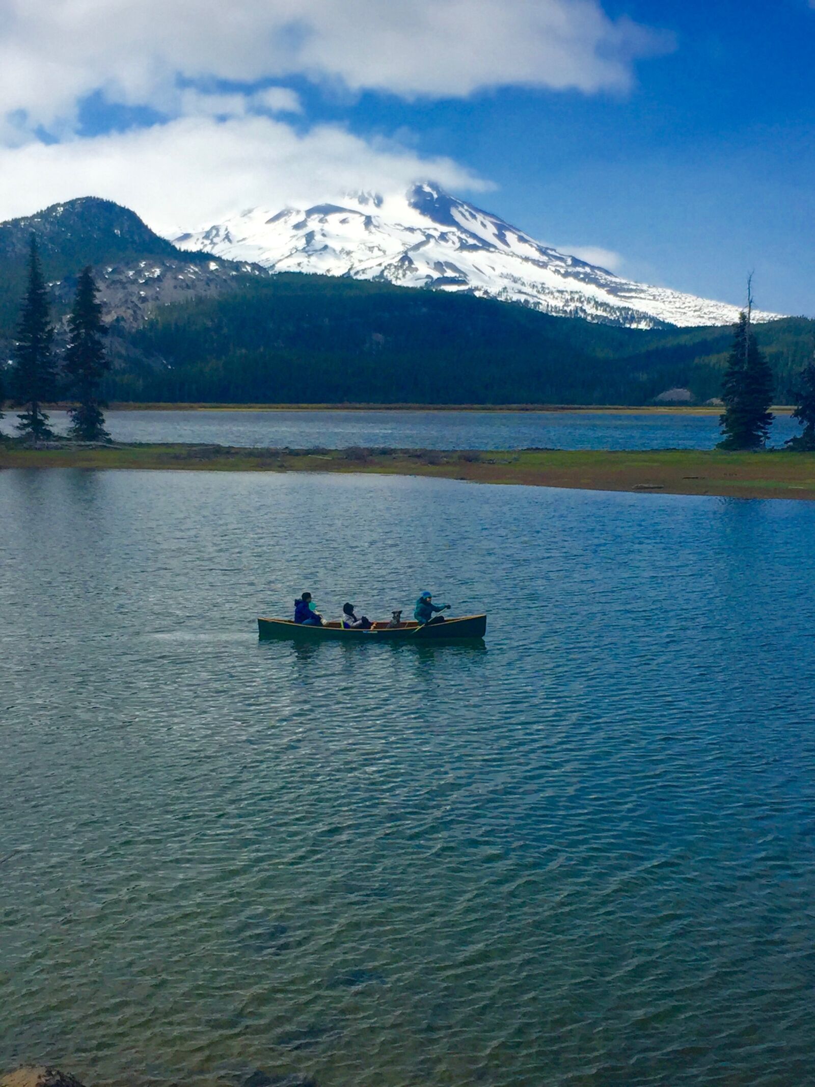 Apple iPhone 6 sample photo. Oregon, lake, mountain photography