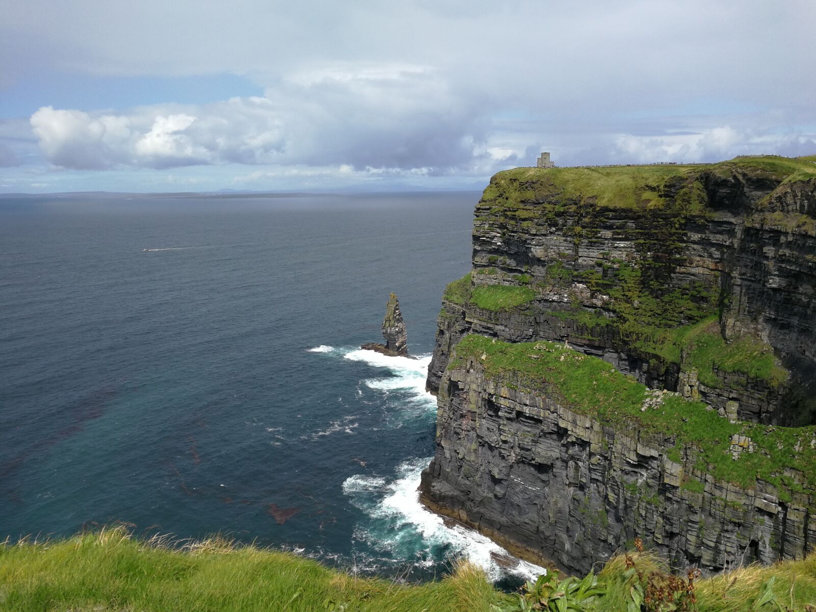 HUAWEI Mate 9 sample photo. Ireland, irish, cliff photography
