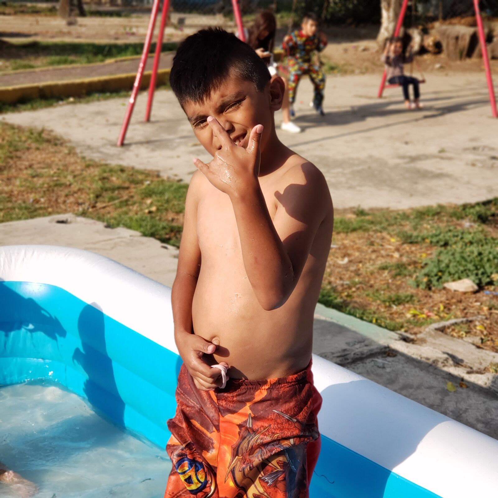 Samsung Galaxy S9+ sample photo. Pool, nature, forest photography