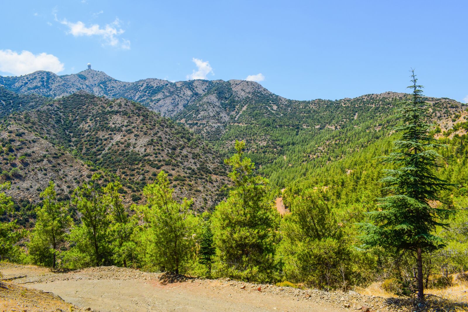 Nikon D3300 sample photo. Mountain, peak, forest photography