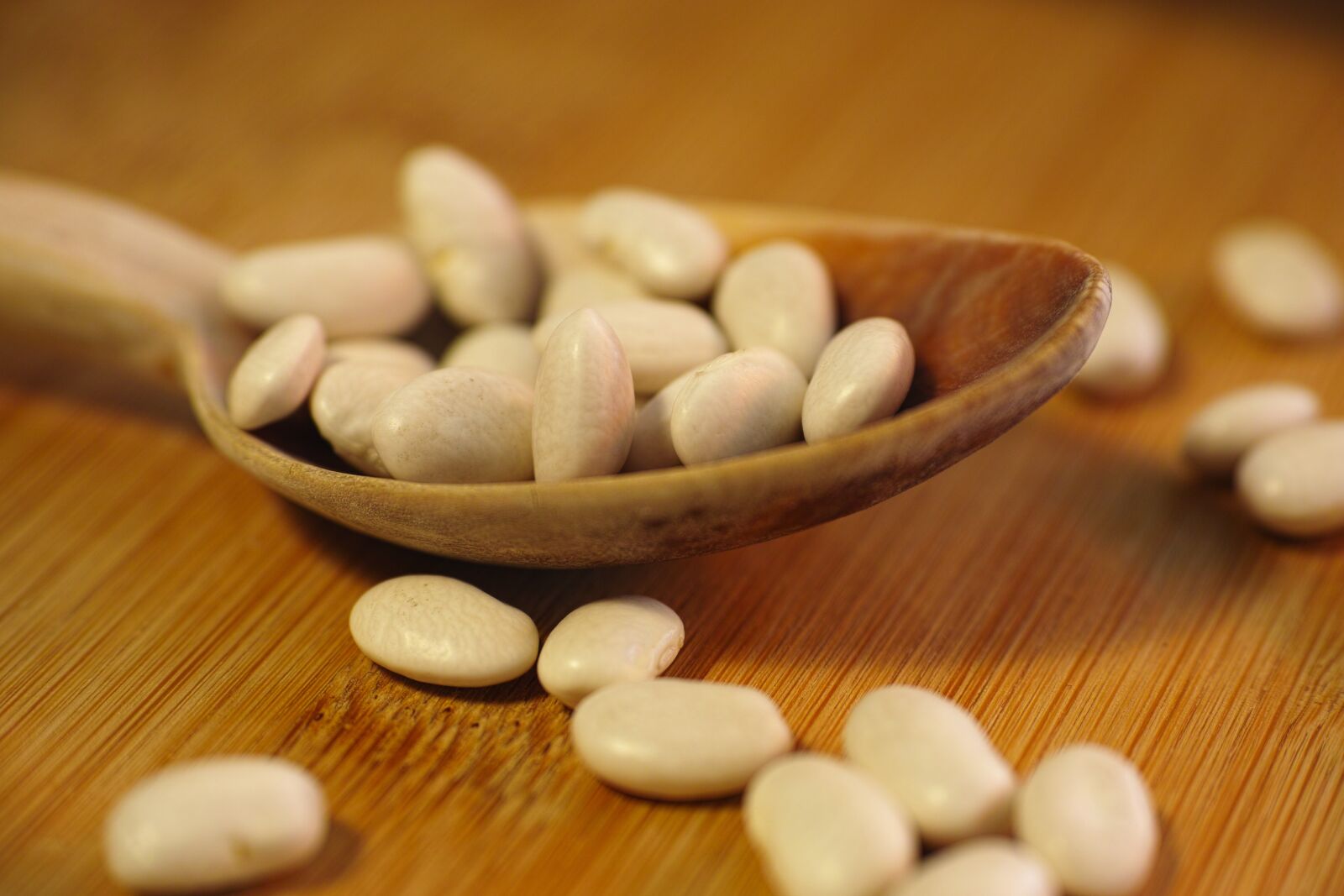 Sigma DP3 Merrill sample photo. Beans, organic, spoon photography
